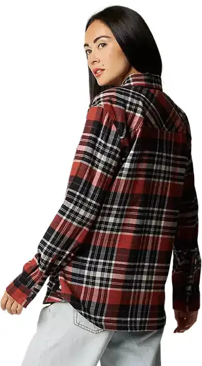 Fox Foxlover Stretch Flannel Womens Shirt