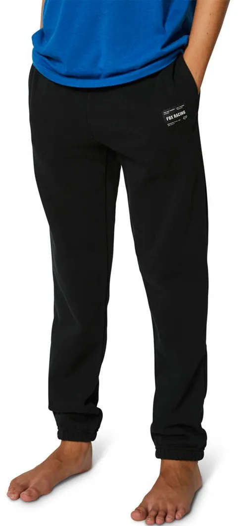 Fox YOUTH STANDARD ISSUE FLEECE PANT - Black
