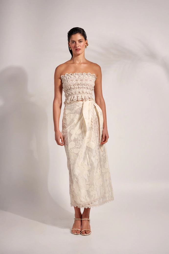 FRANCA SKIRT CREAM SecureCargoPockets Water Repellent