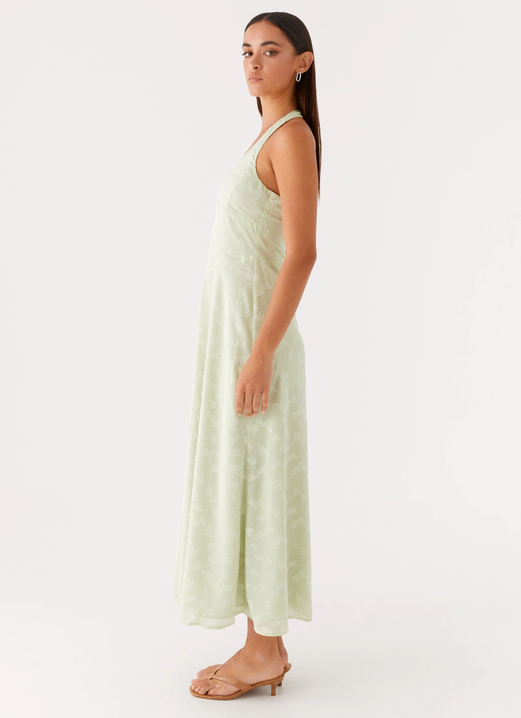 Timeless Comfort Wear Francesca Midi Dress - Sage