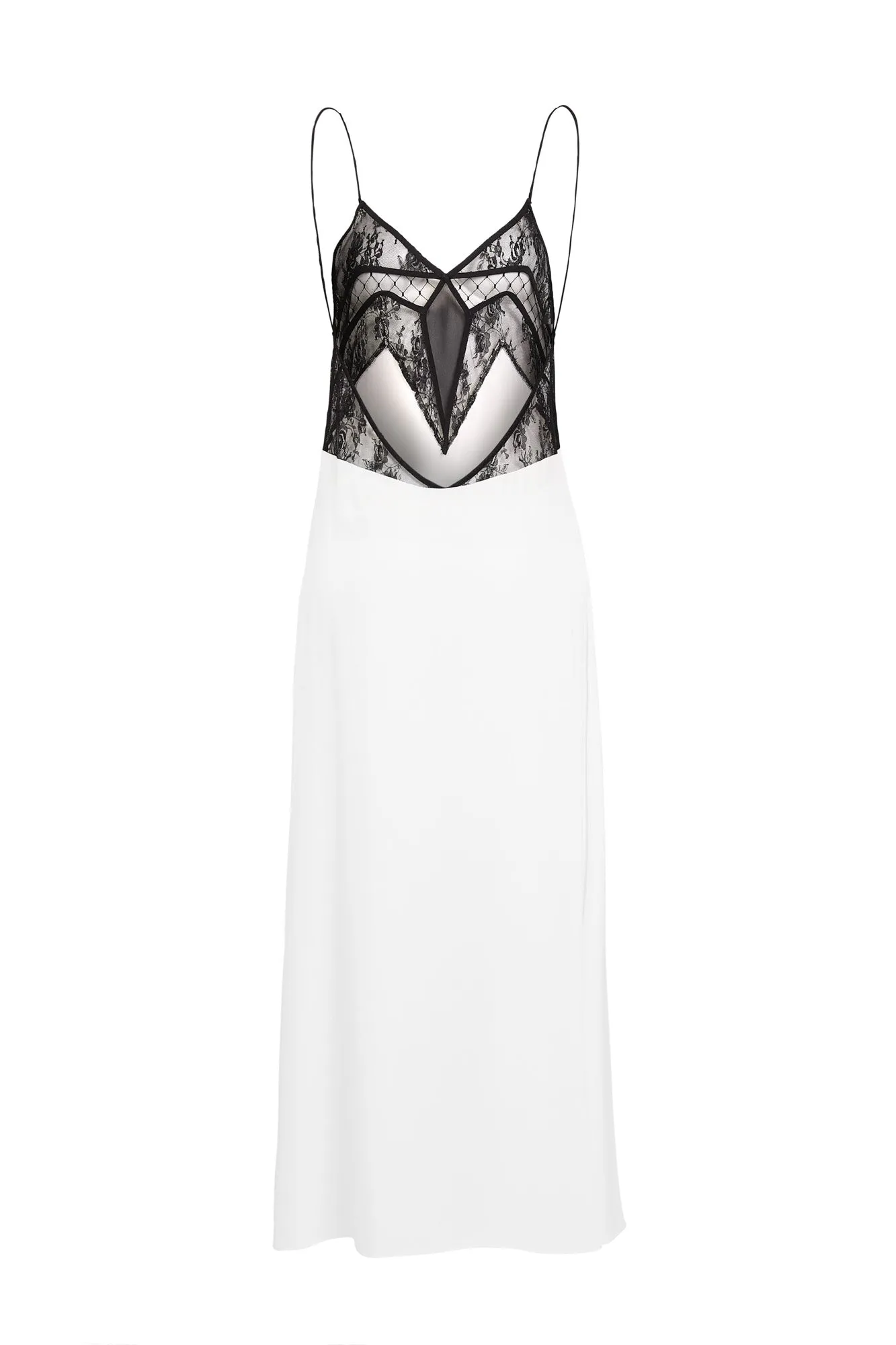 FRANCINE SLIP DRESS {WHITE}
