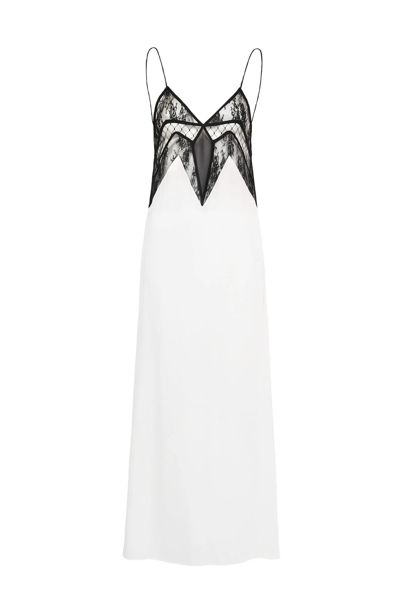 FRANCINE SLIP DRESS {WHITE}