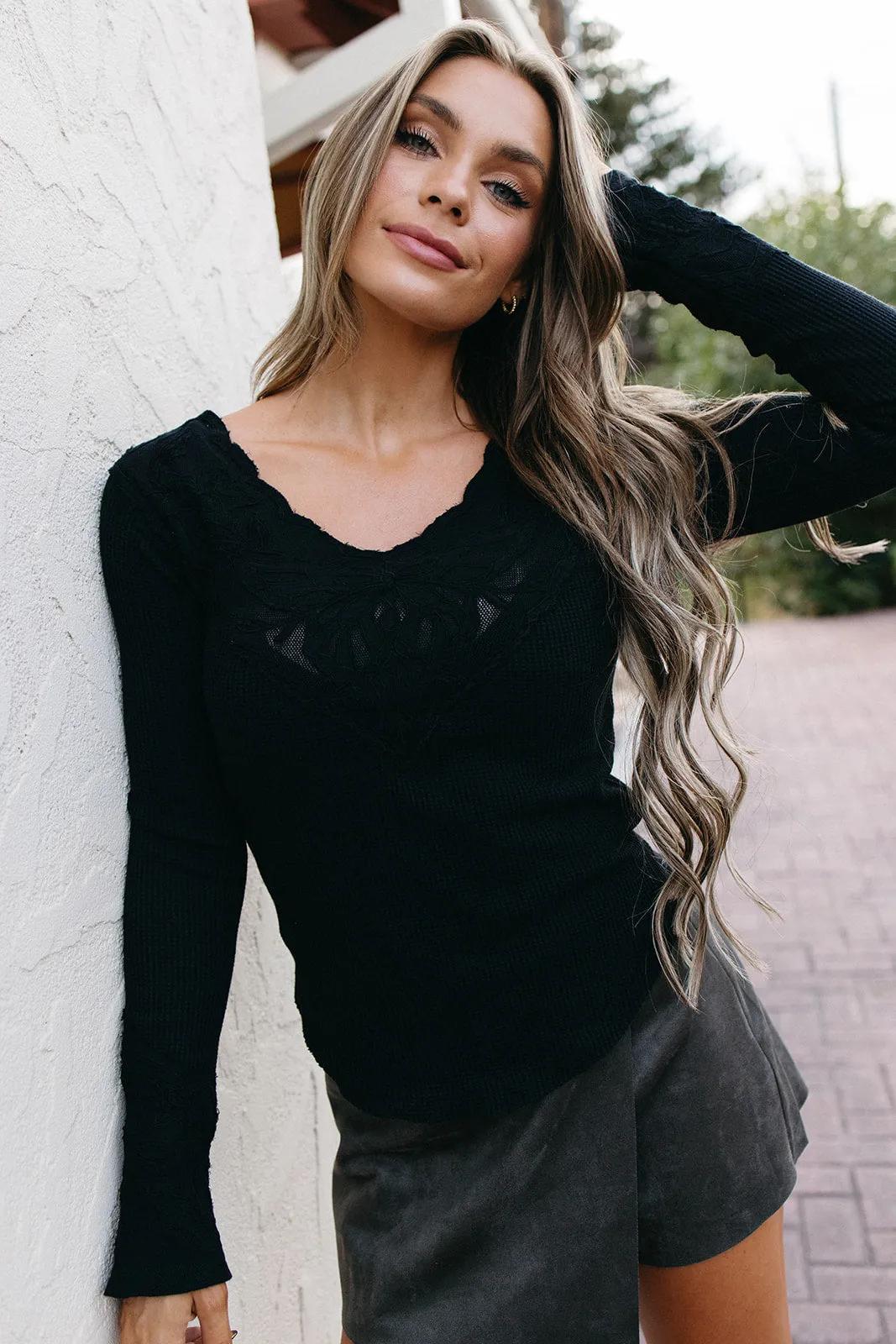 LowMaintenance Fabric Free People Butterfly Cuff Top