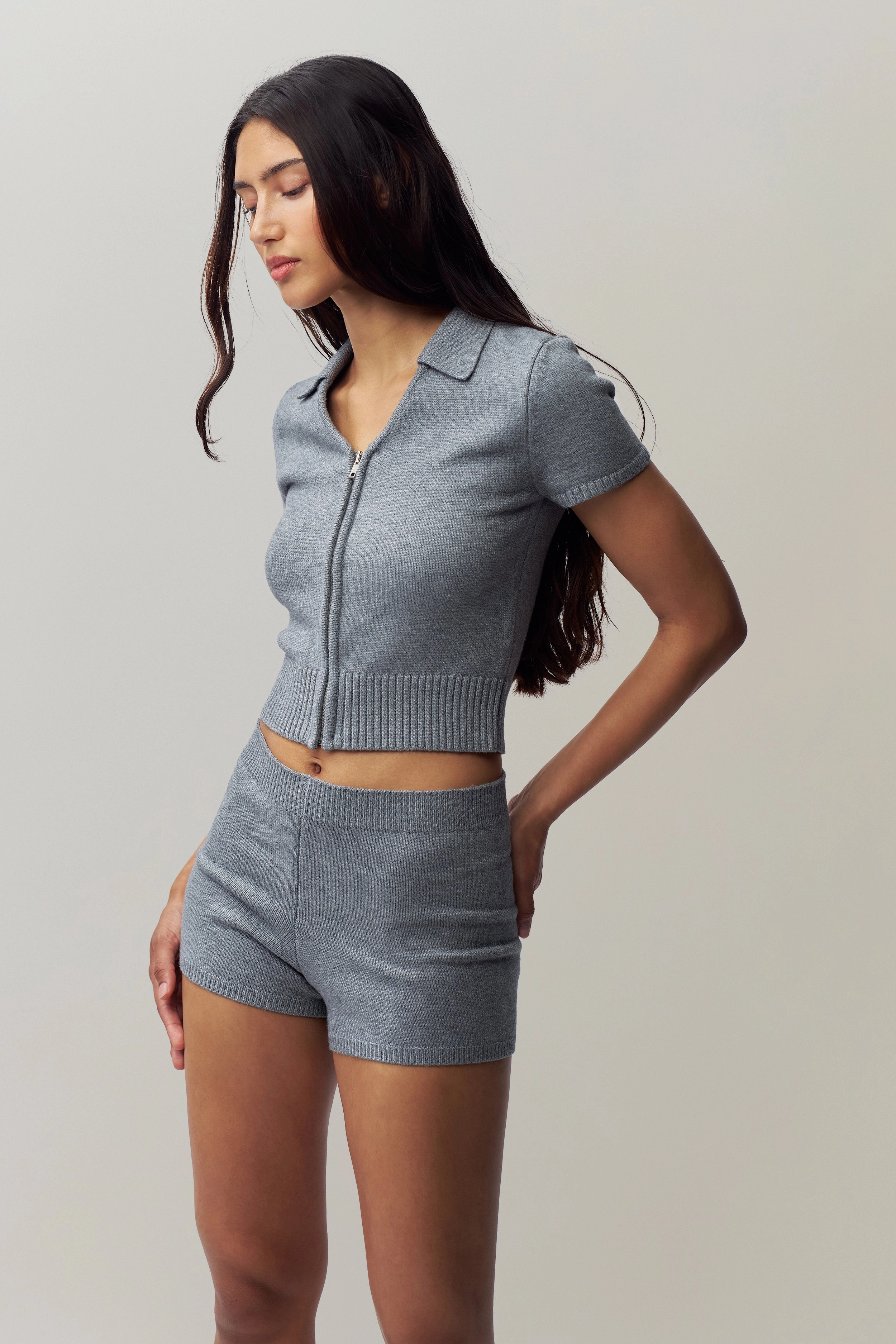 Sleek Comfort Wear Calesia Knit Short