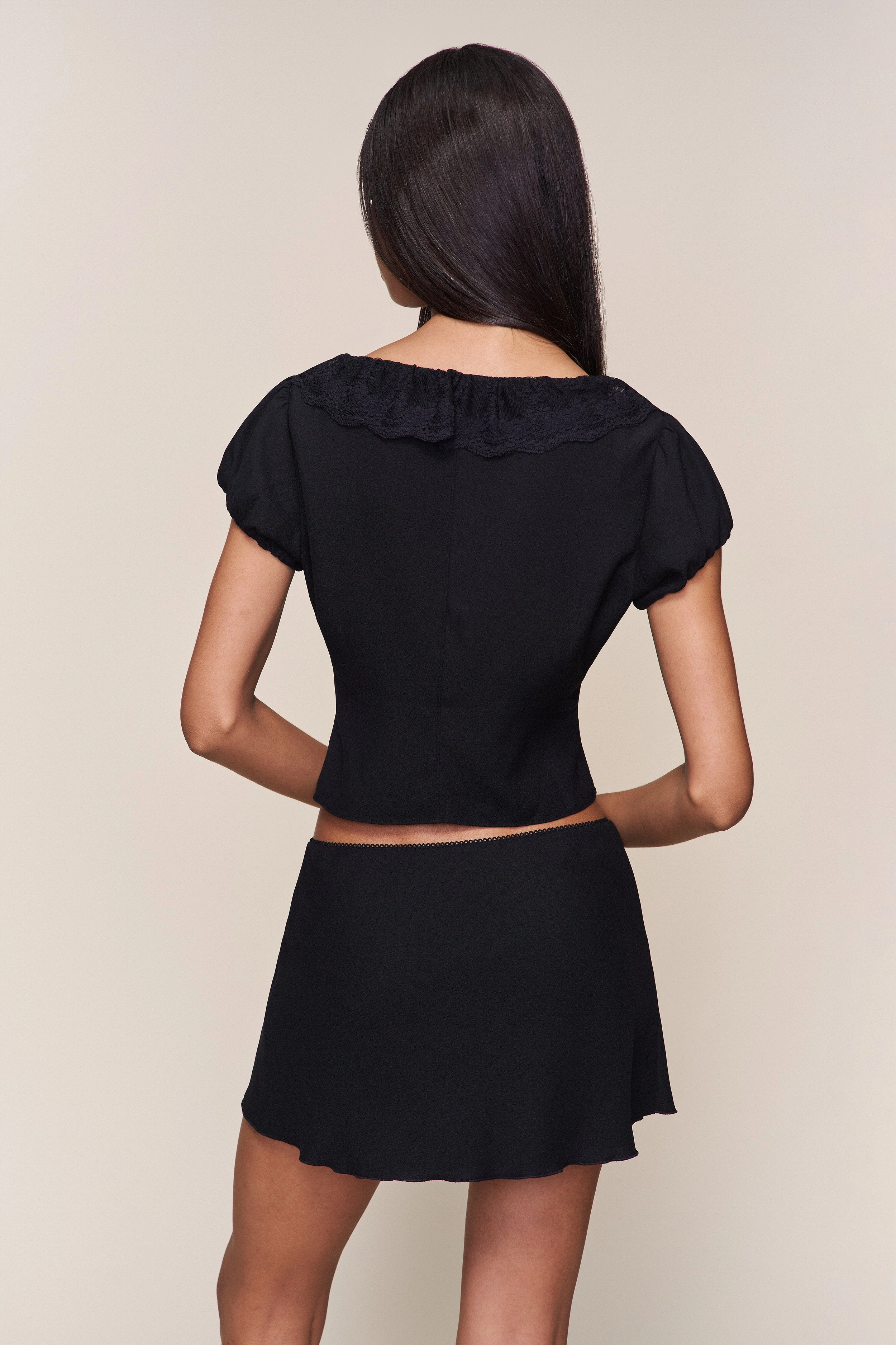 Paloma Mini Skirt Lightweight Lining