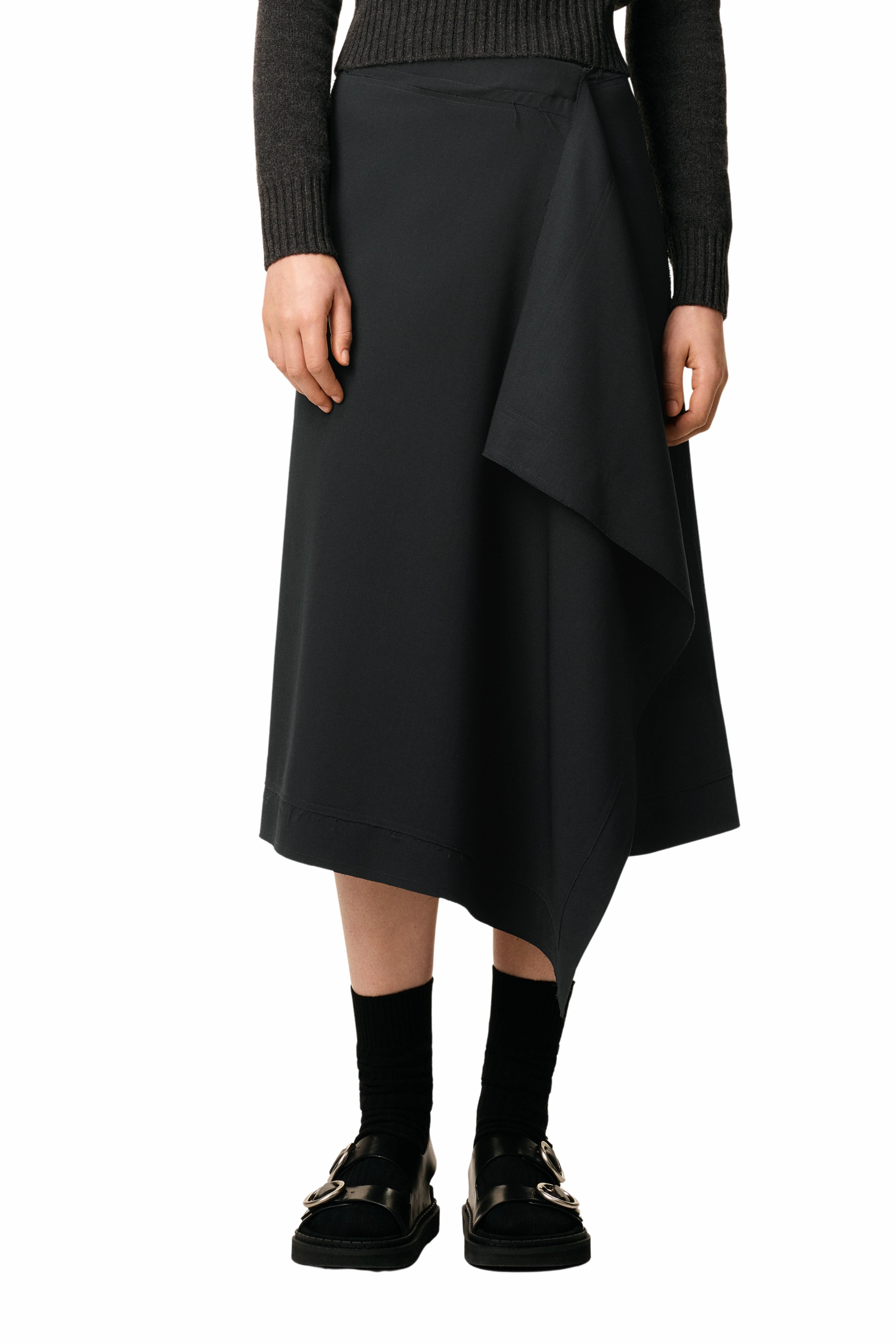 Wrap Skirt Vibrant Touch Soft Layers
