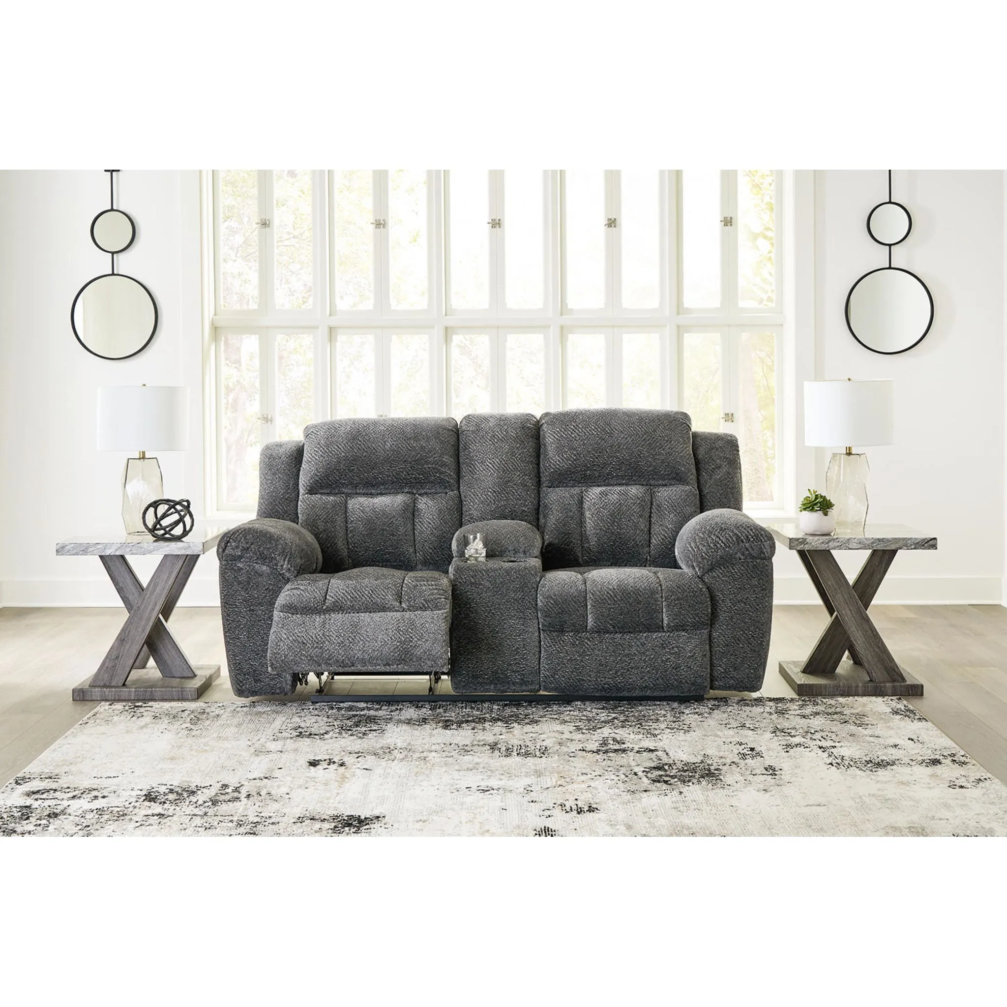 Frohn Reclining Loveseat with Console