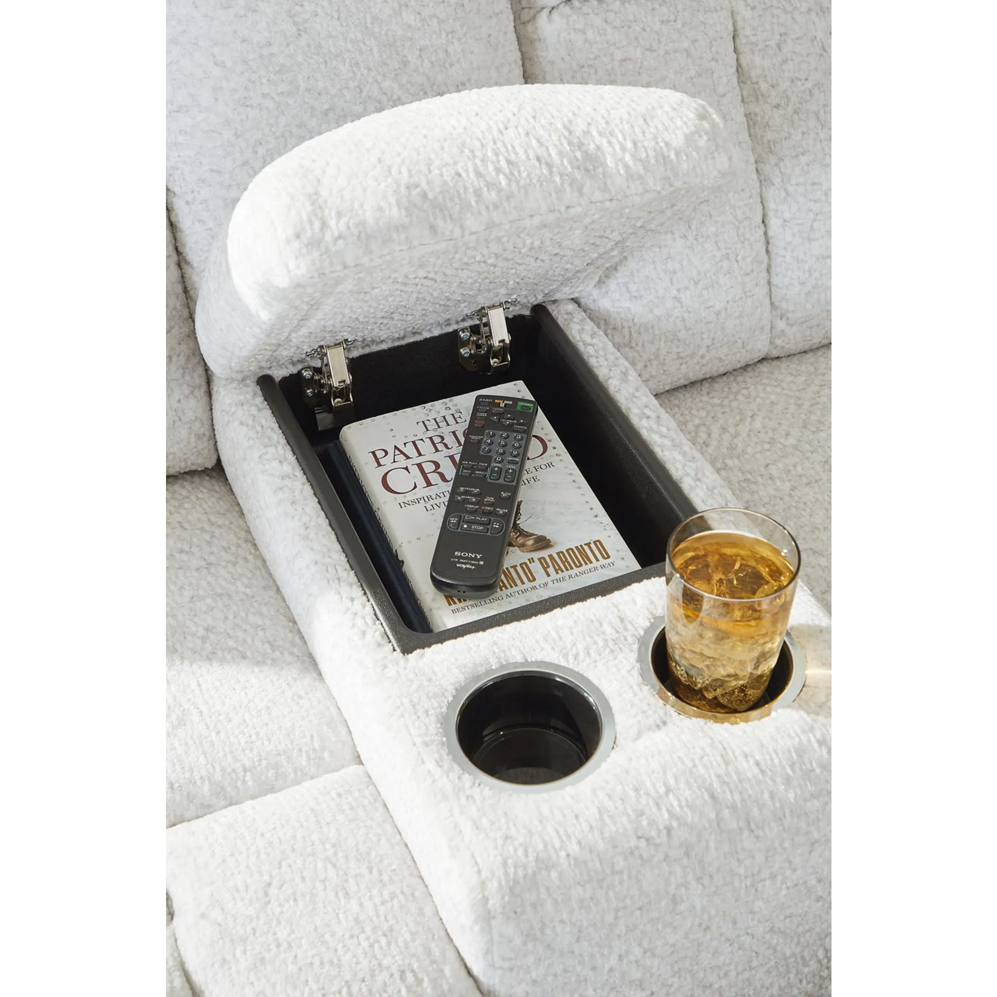 Frohn Reclining Loveseat with Console