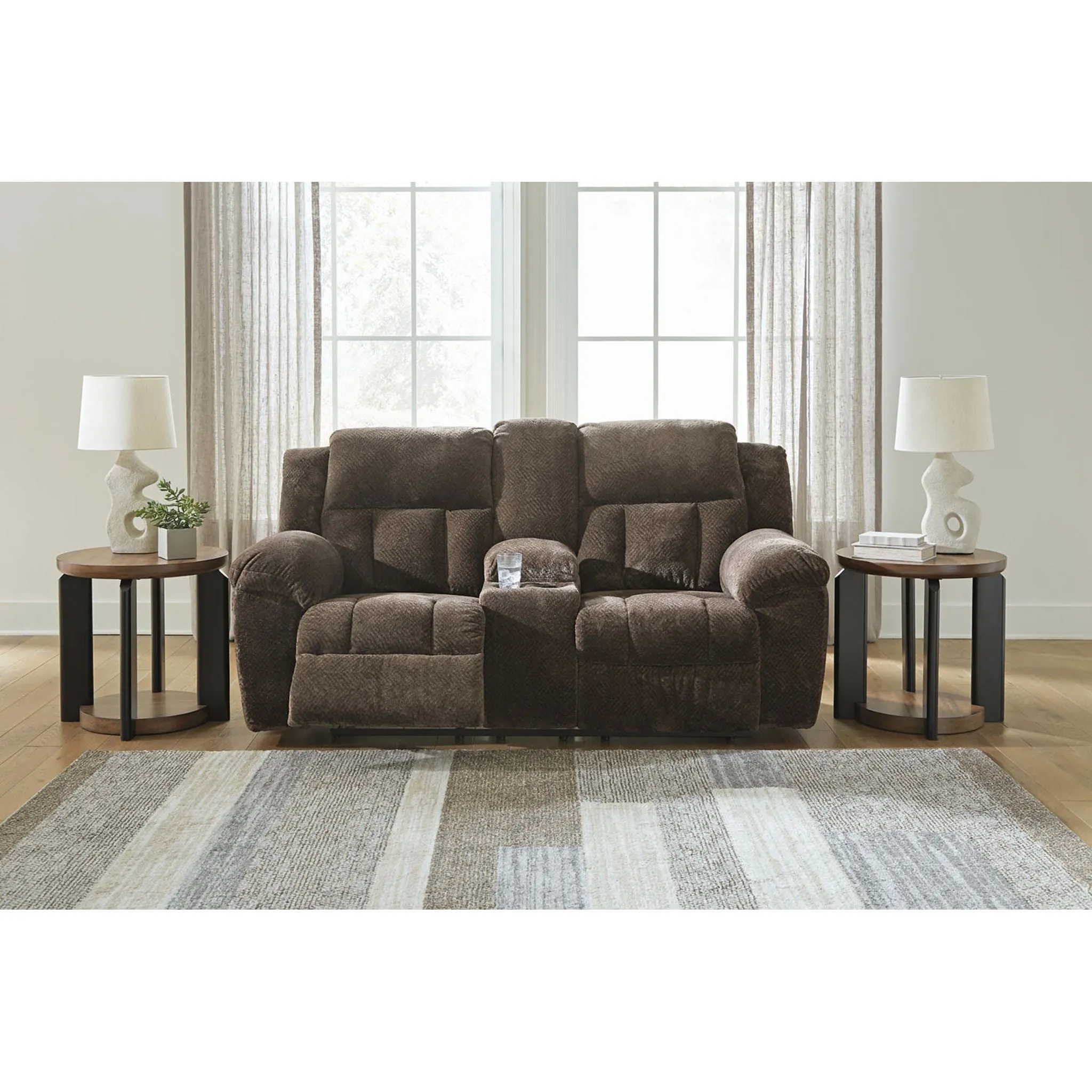 Frohn Reclining Loveseat with Console