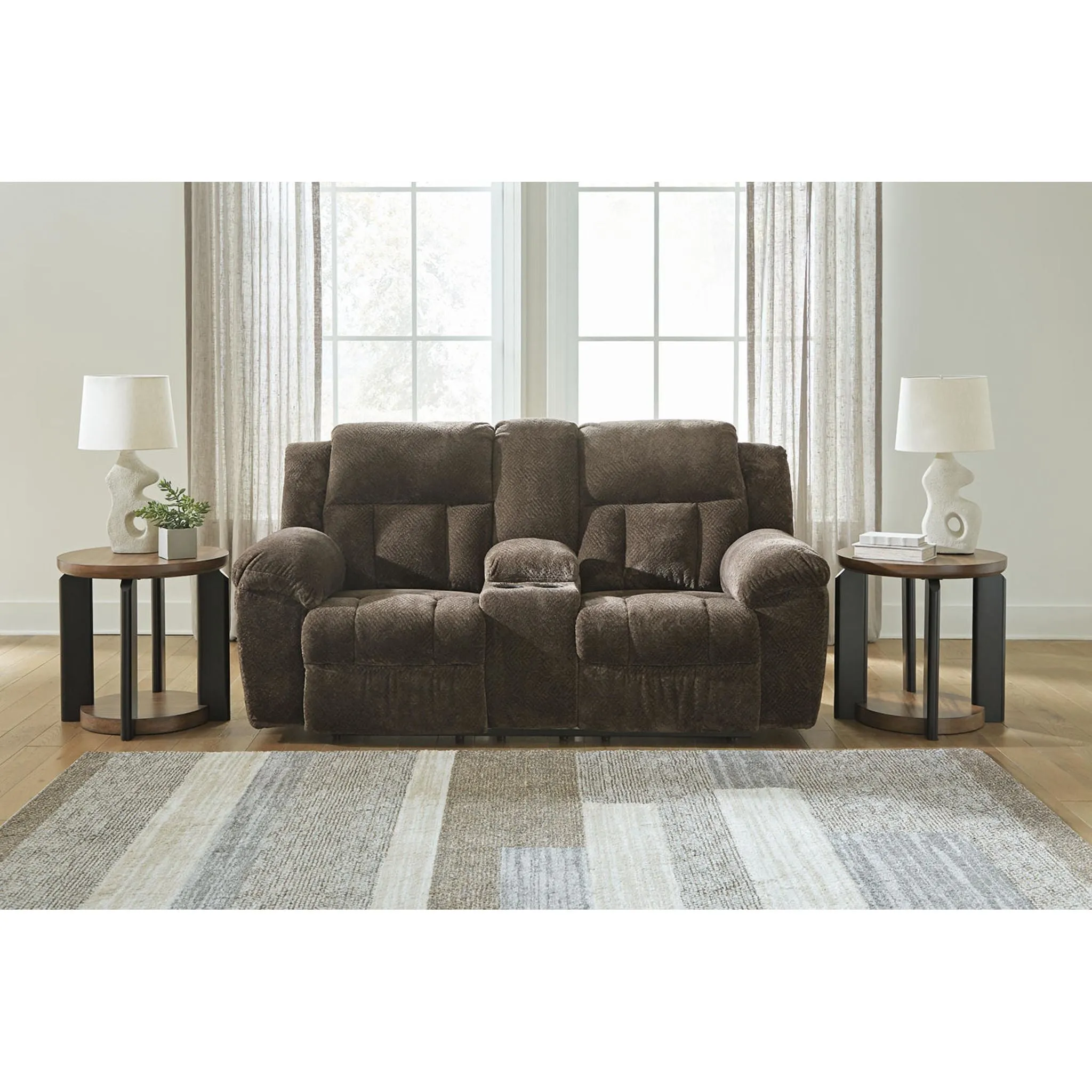Frohn Reclining Loveseat with Console
