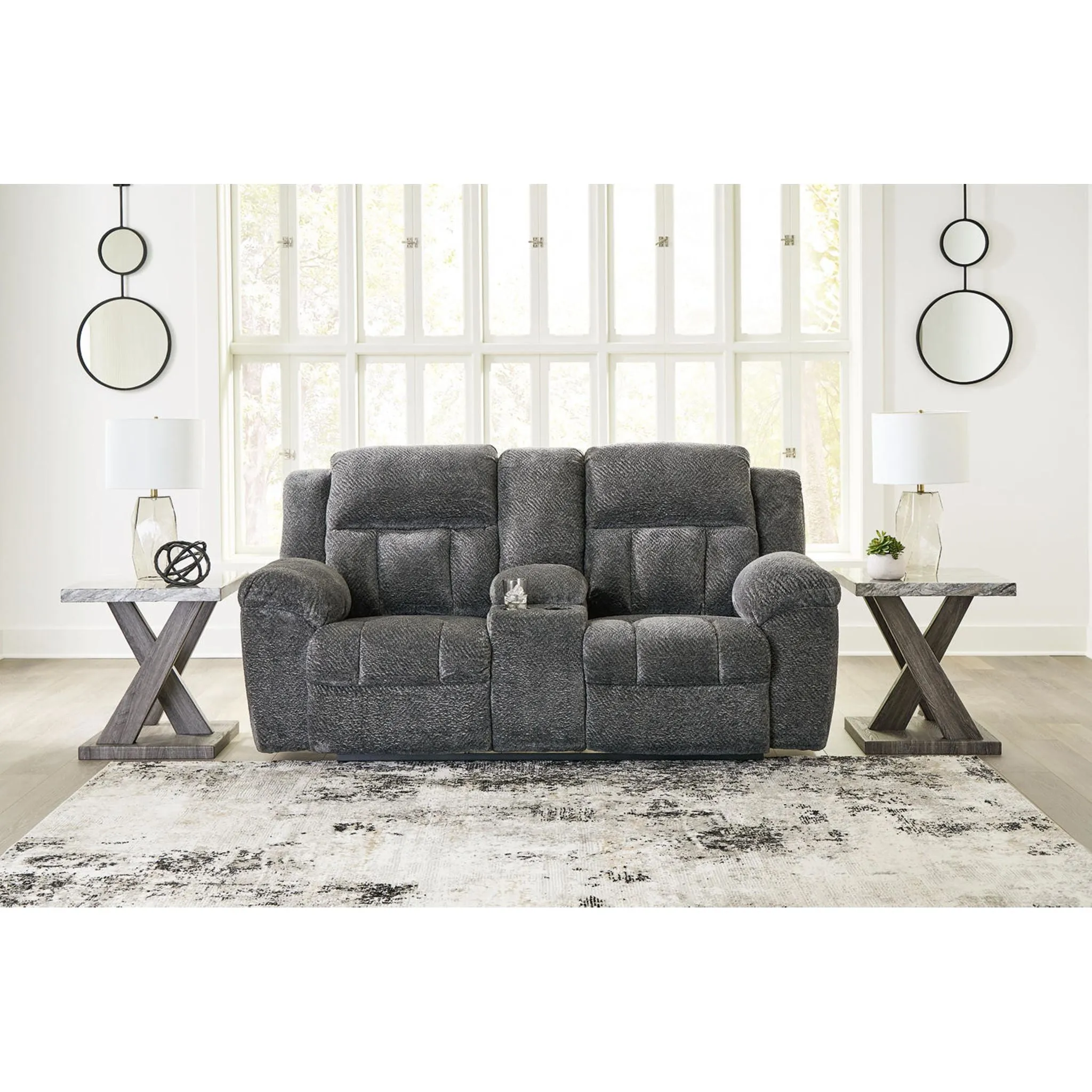 Frohn Reclining Loveseat with Console