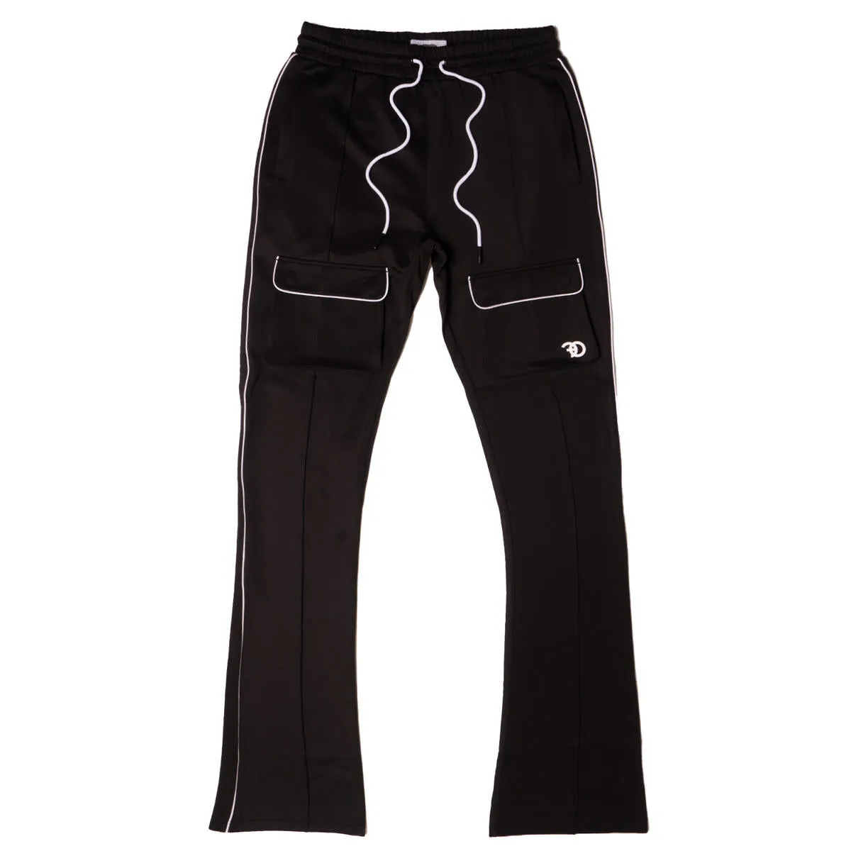 FROST ORIGINAL ROMO STACK TRACK PANTS (BLACK)