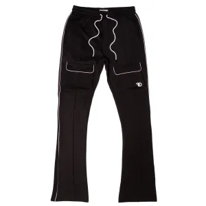 FROST ORIGINAL ROMO STACK TRACK PANTS (BLACK)