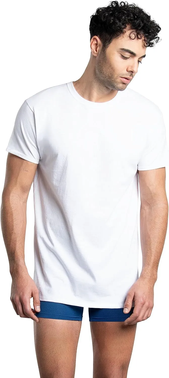 Fruit of the Loom Men's Cooling Undershirts, Quick Dry & Moisture Wicking