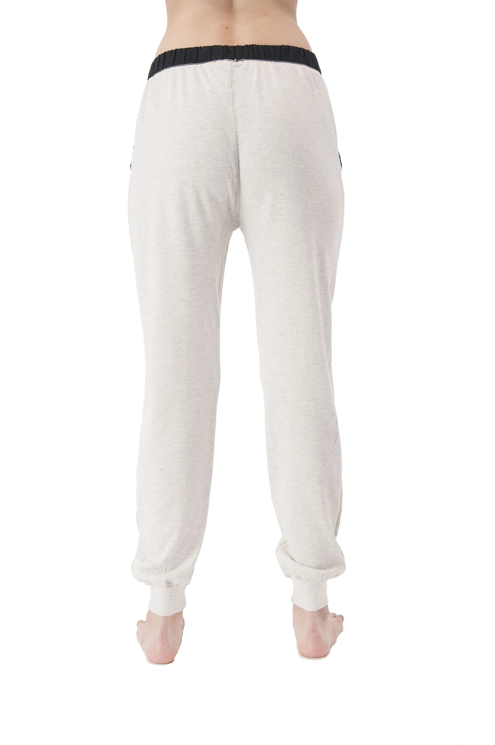 Full length french terry jogger with front pockets