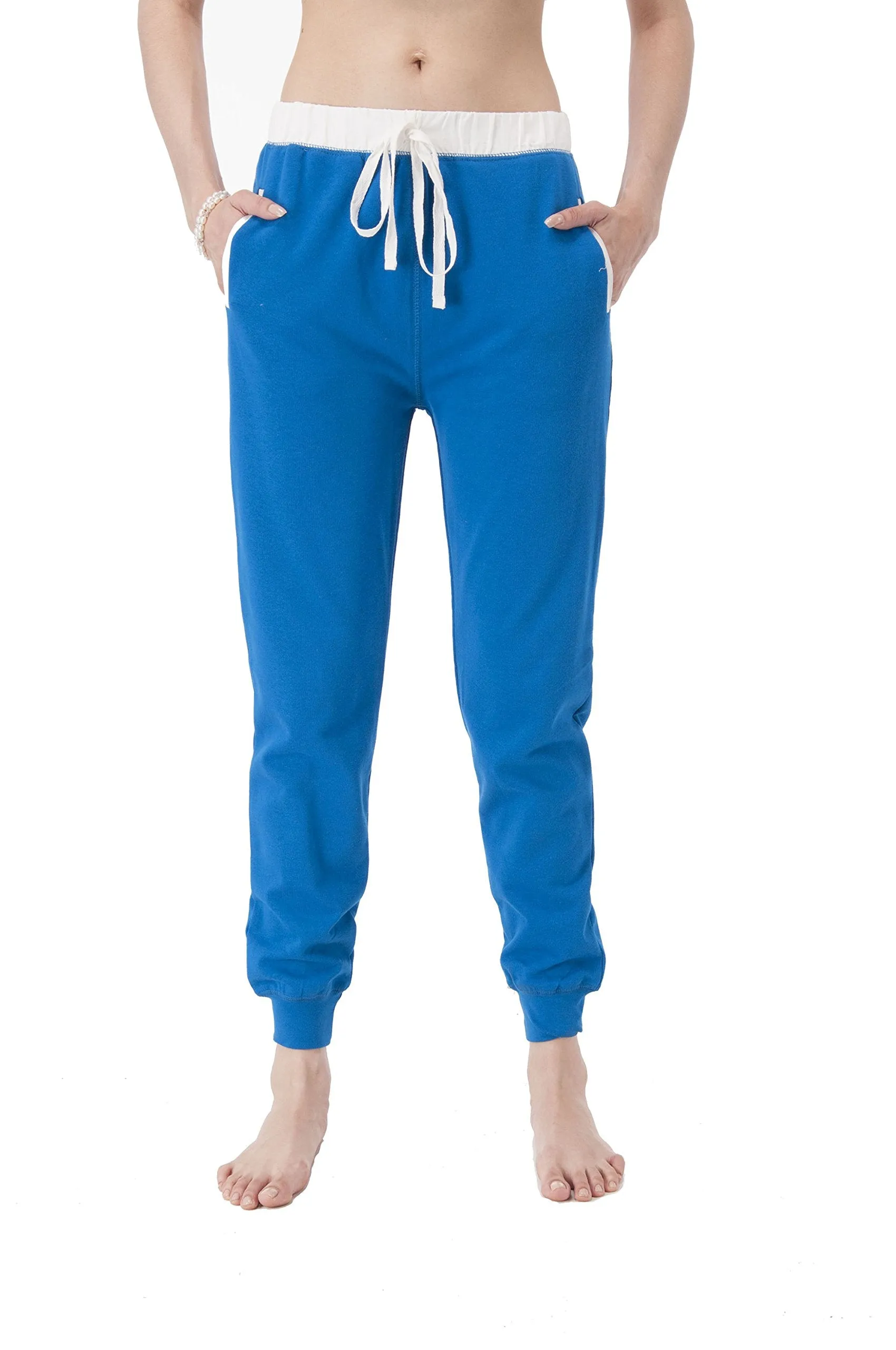 Full length french terry jogger with front pockets