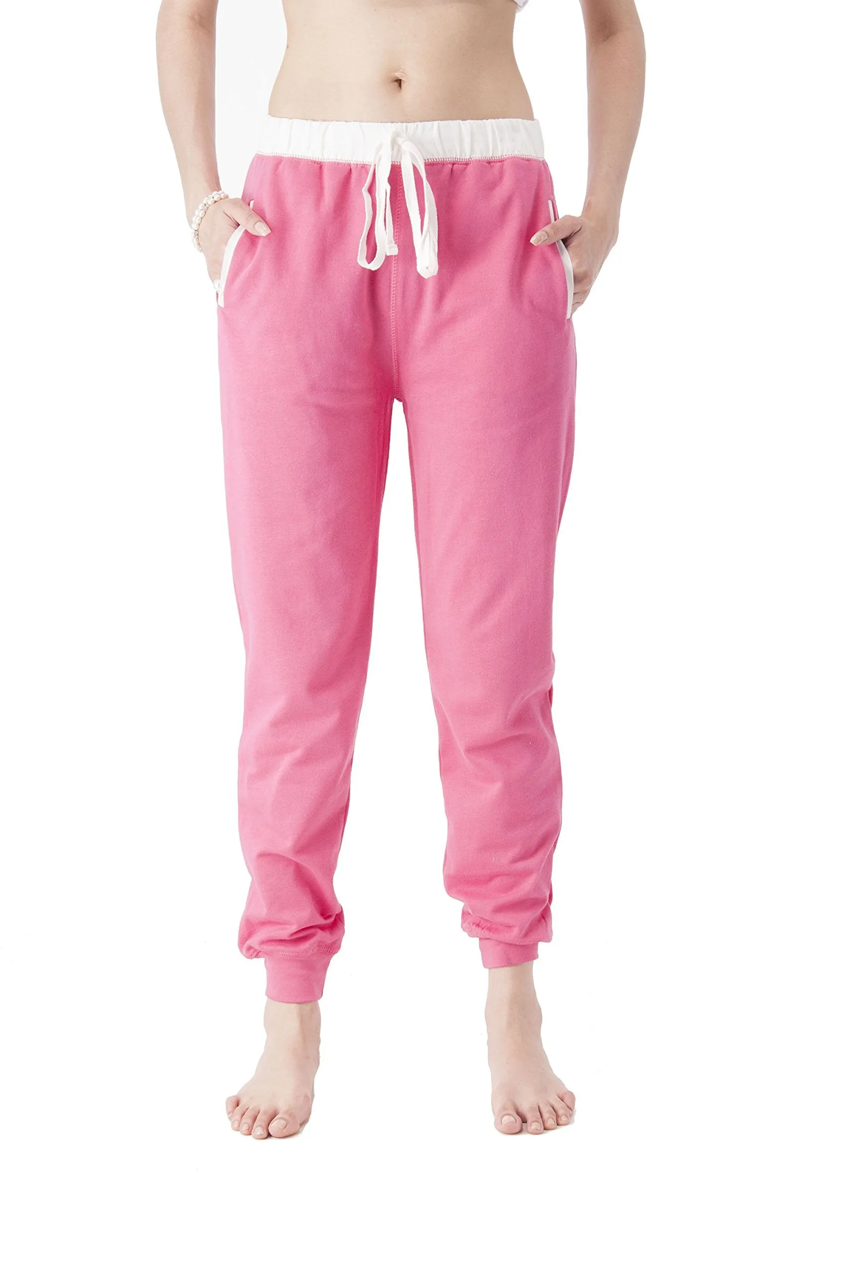 Full length french terry jogger with front pockets