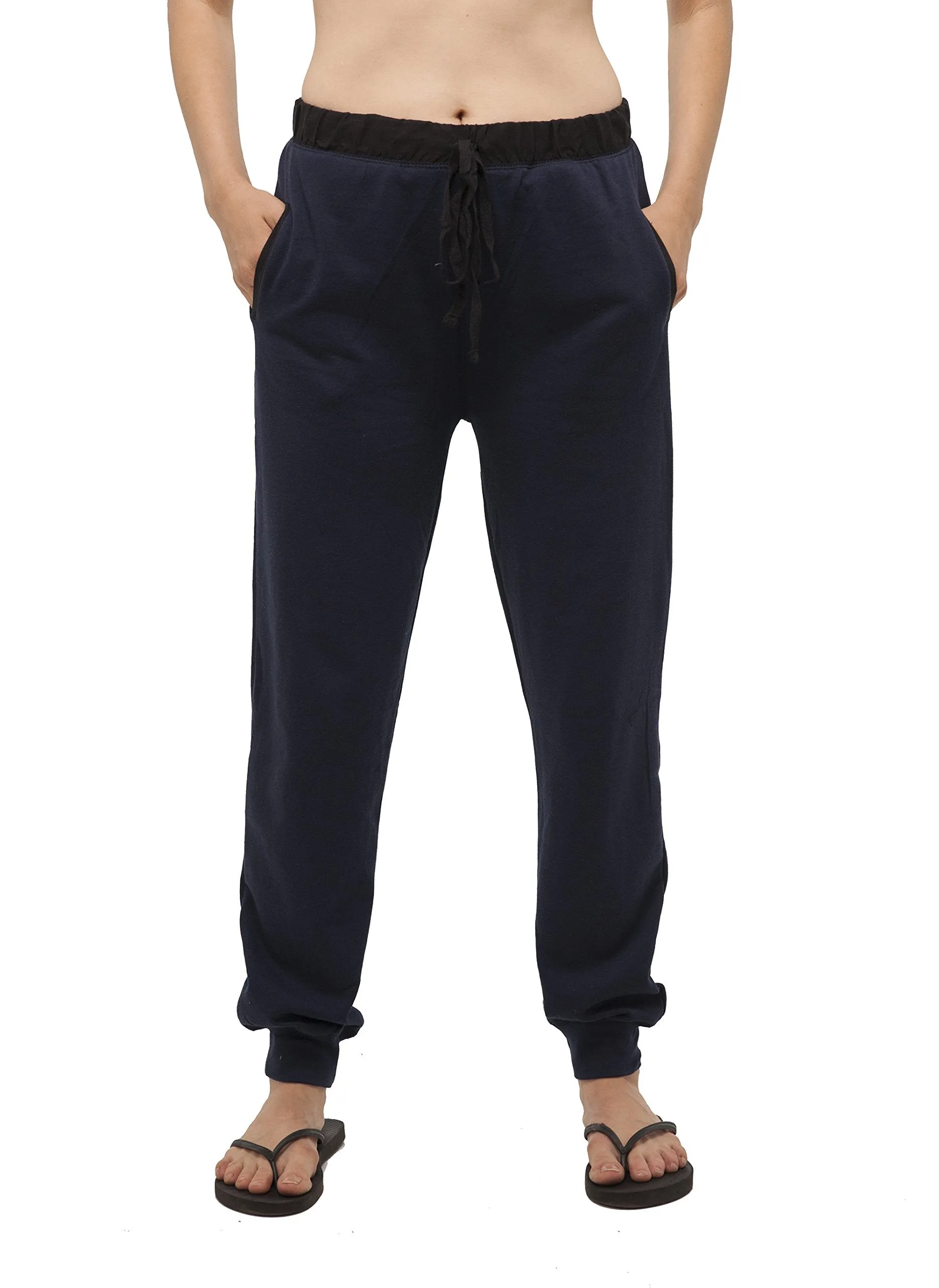 Full length french terry jogger with front pockets