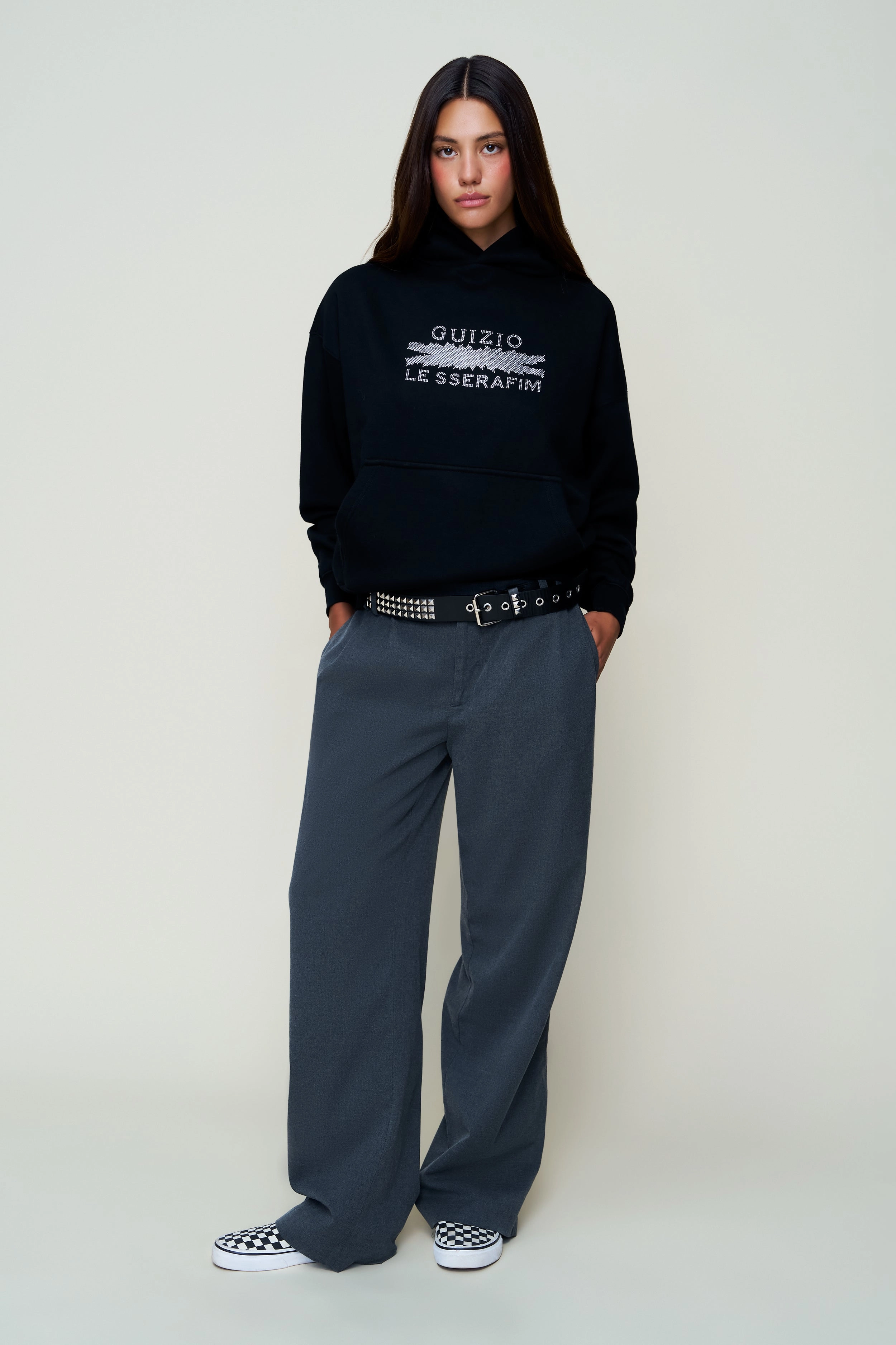 Bedazzled Pull Over Hoodie Street Comforted