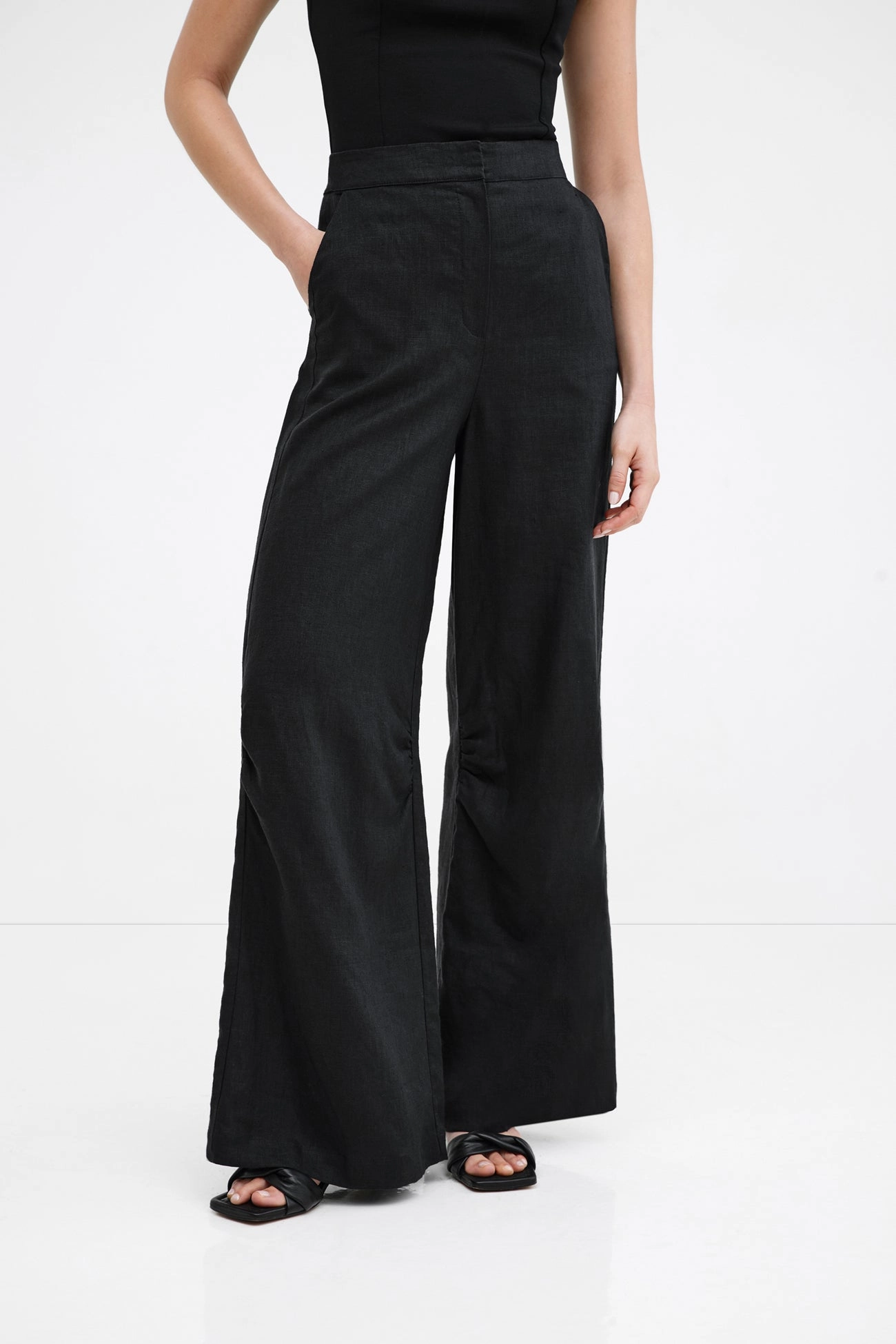Runa Linen-Blend Pants LongLastingDurability