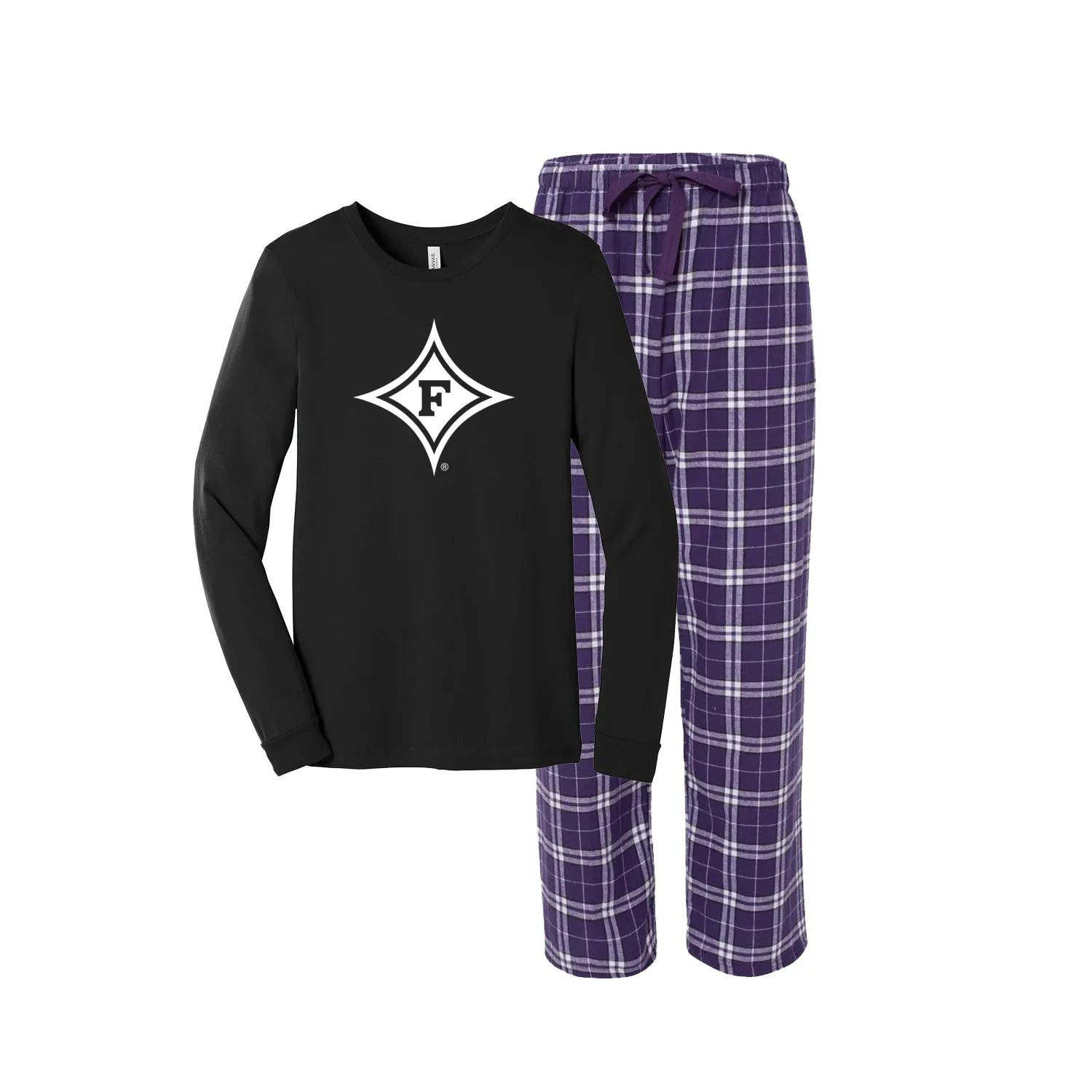 Furman University Flannel Pajama Set - Unisex