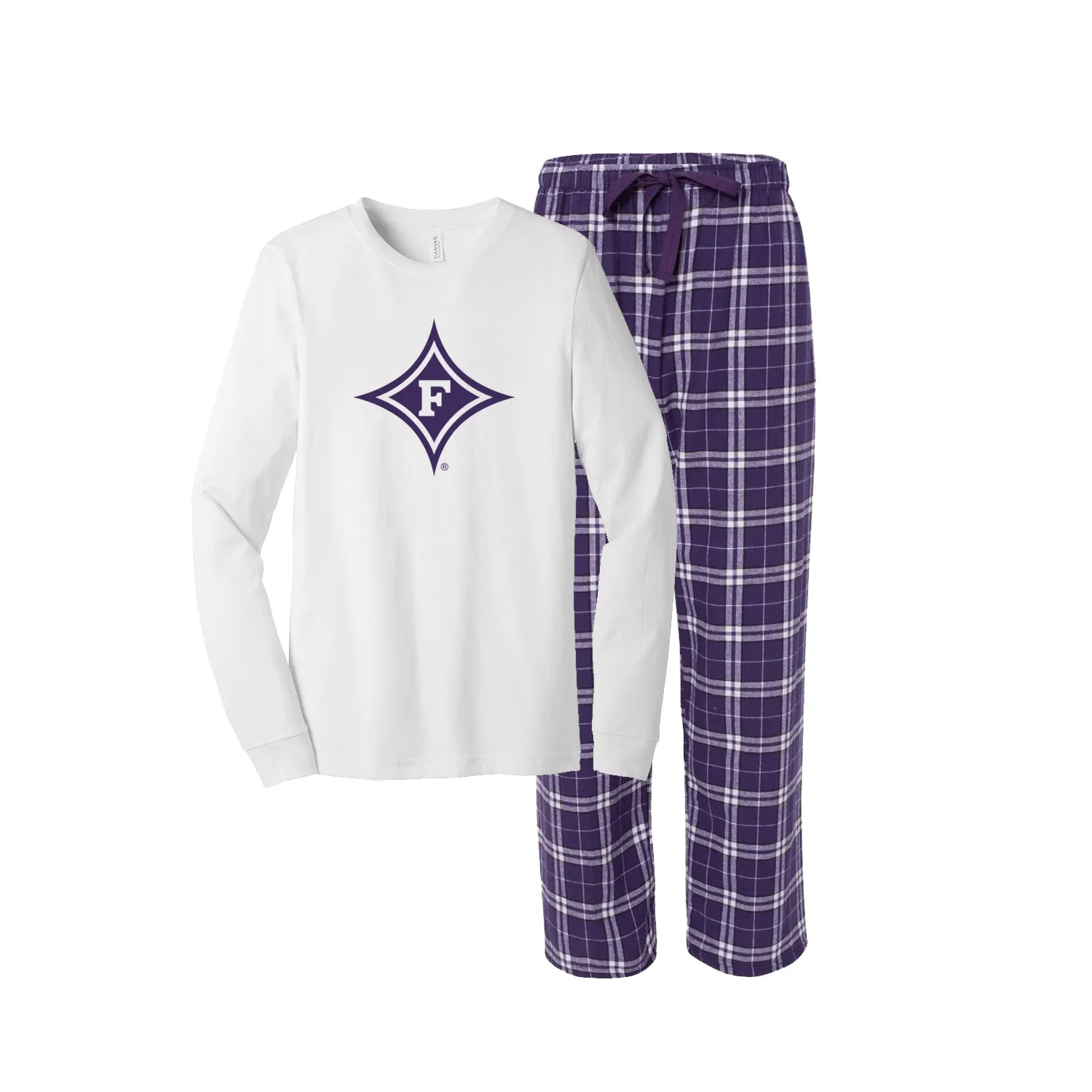 Furman University Flannel Pajama Set - Unisex