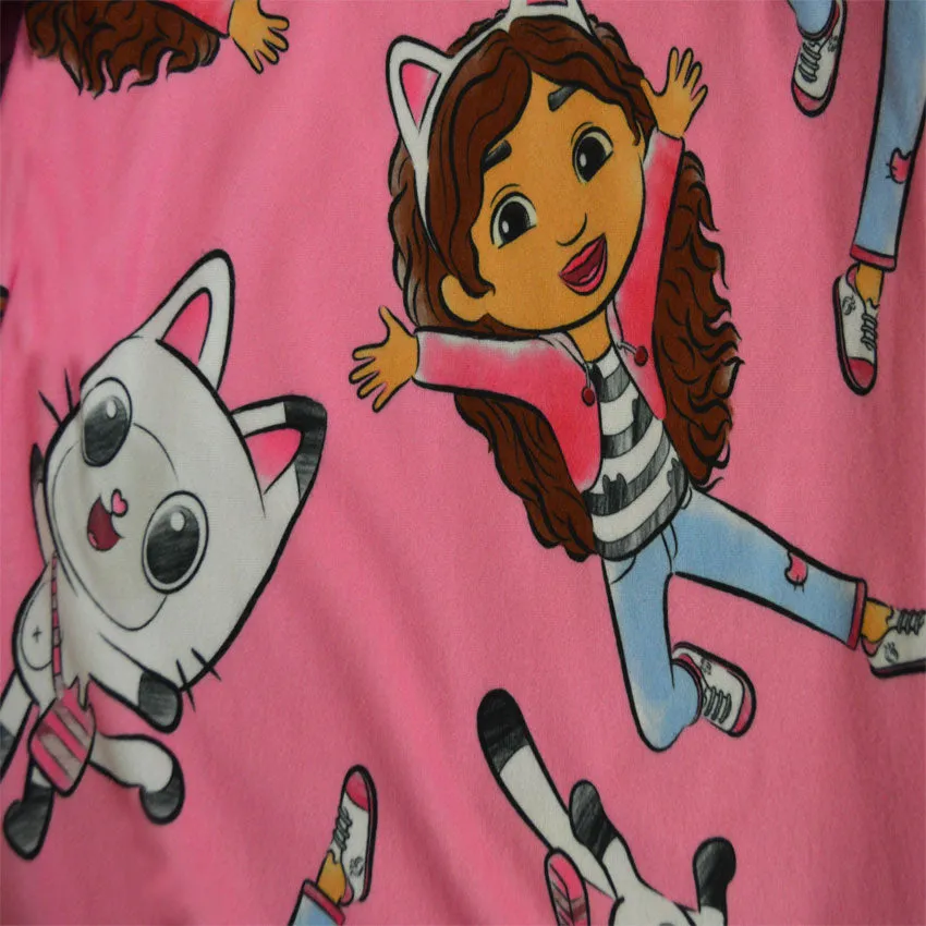 Gabby's Dollhouse Flannel Traditional Toddler Nightgown