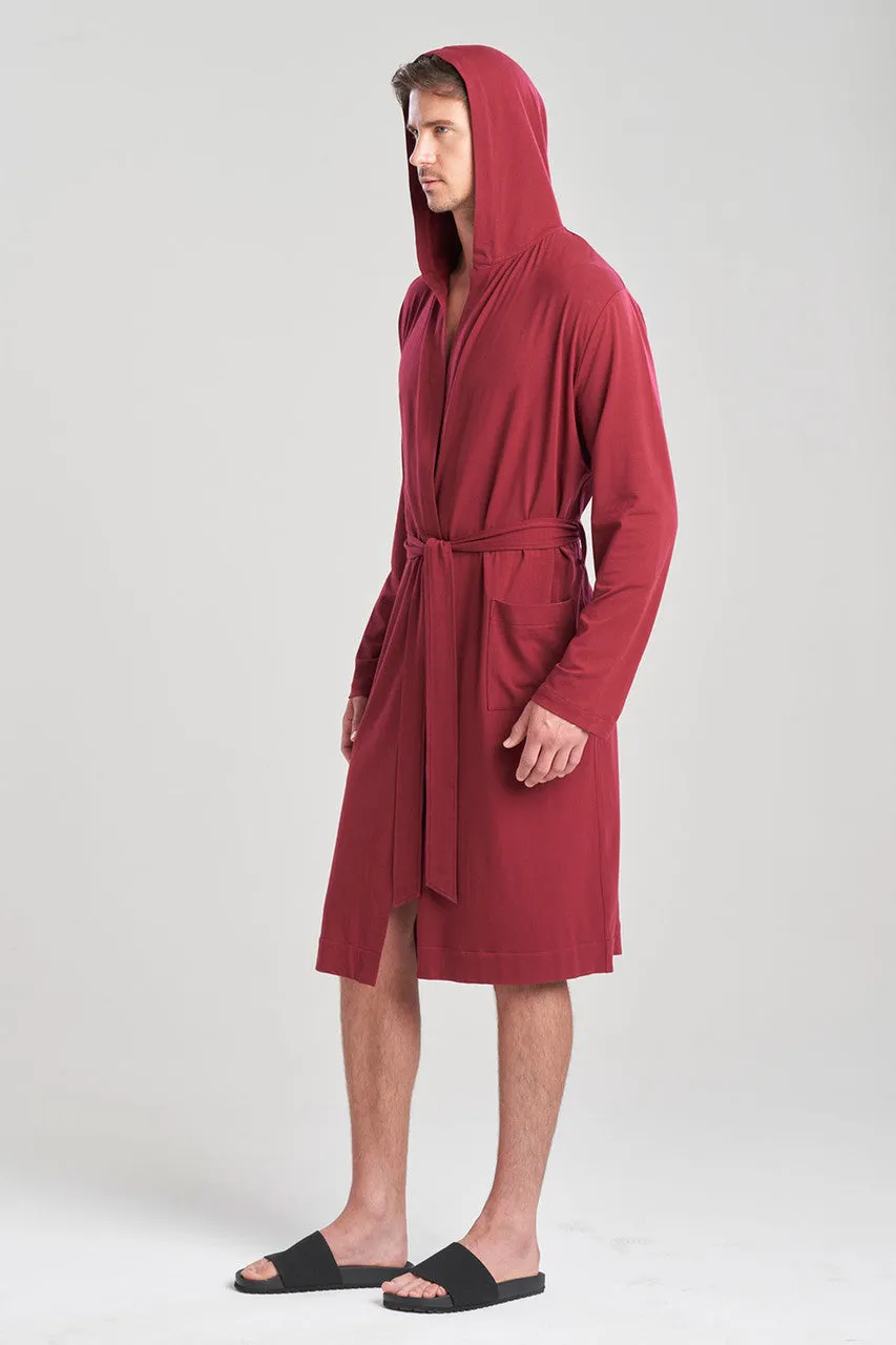 Galen Cotton Modal Hooded Robe