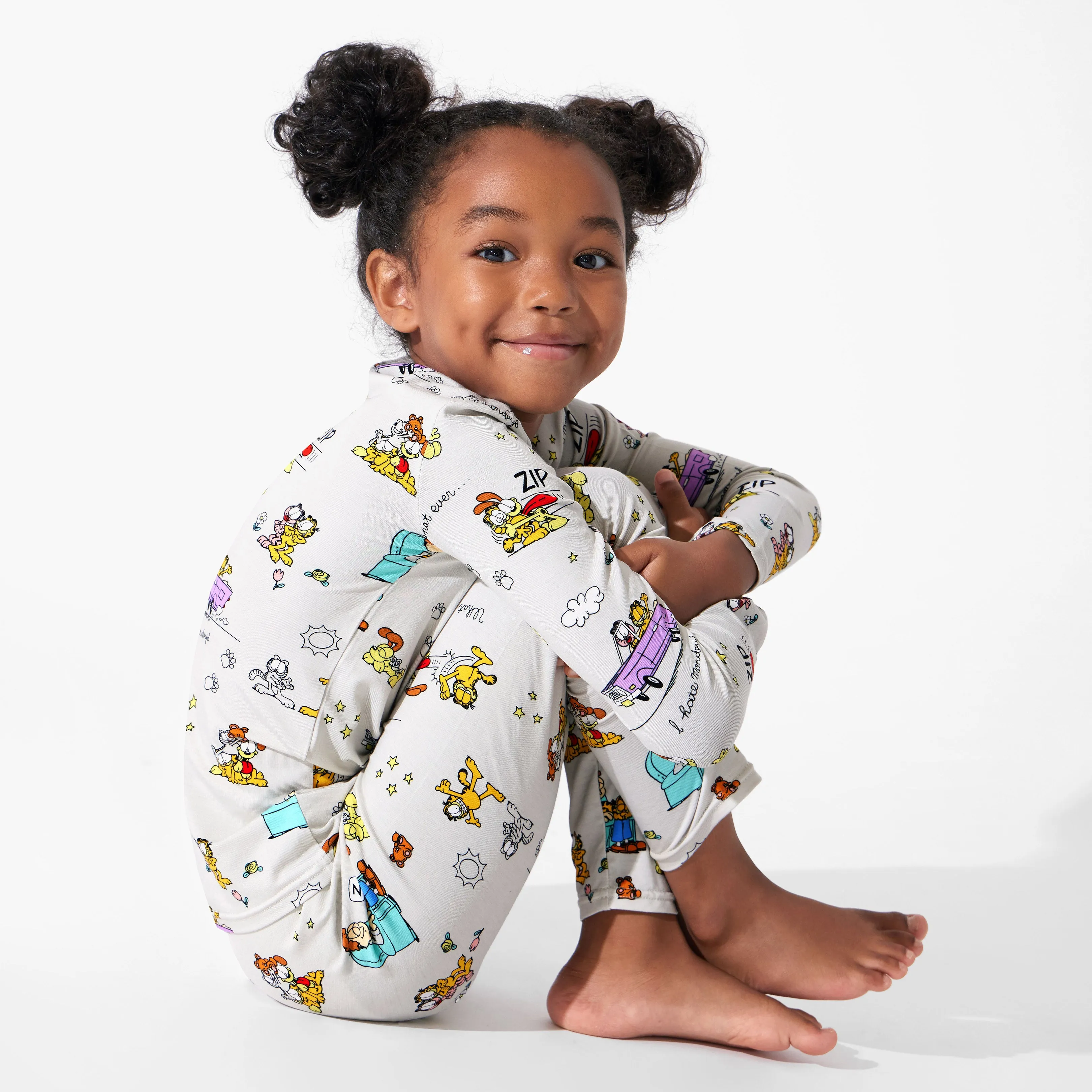 Garfield & Friends Bamboo Kids Pajamas