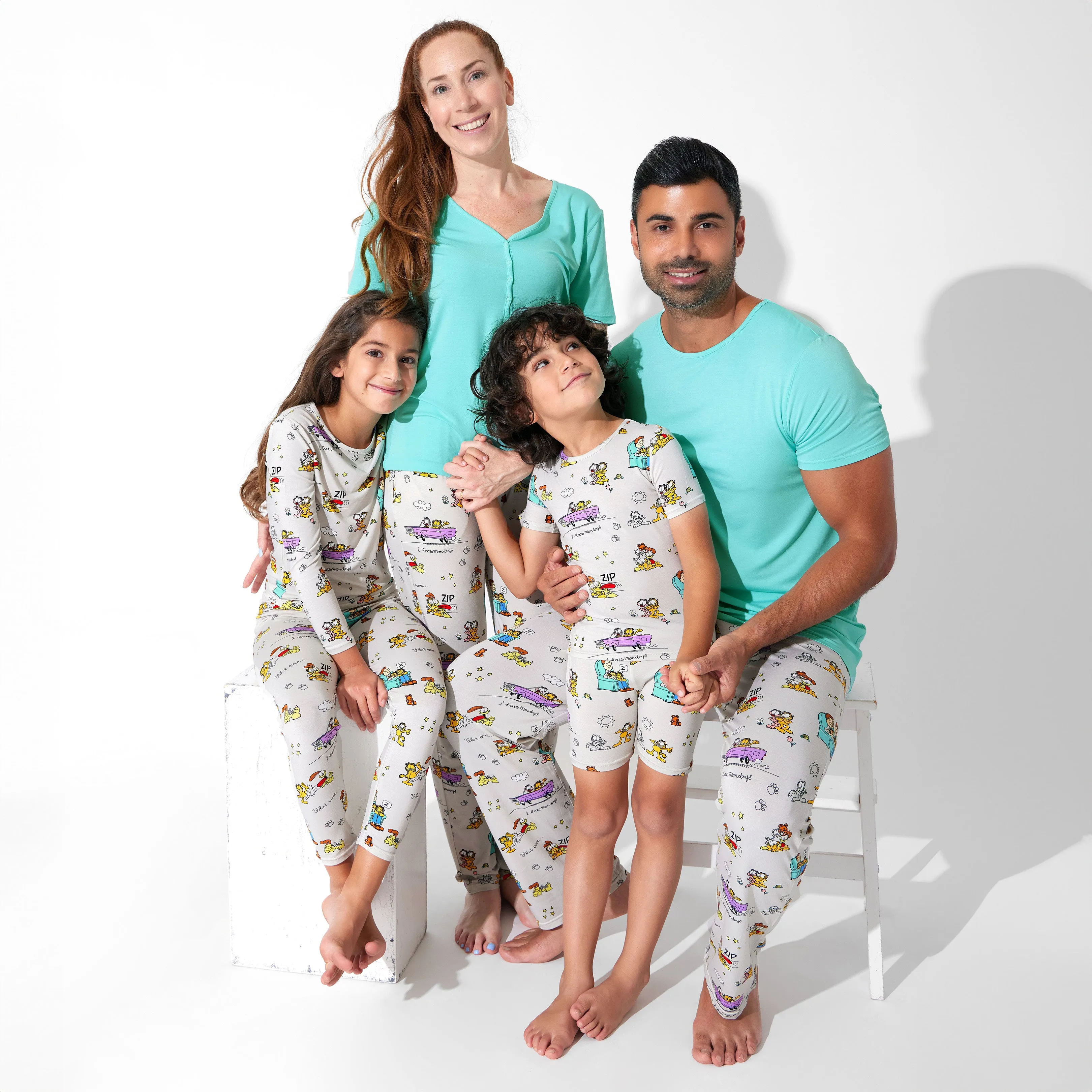 Garfield & Friends Bamboo Kids Pajamas
