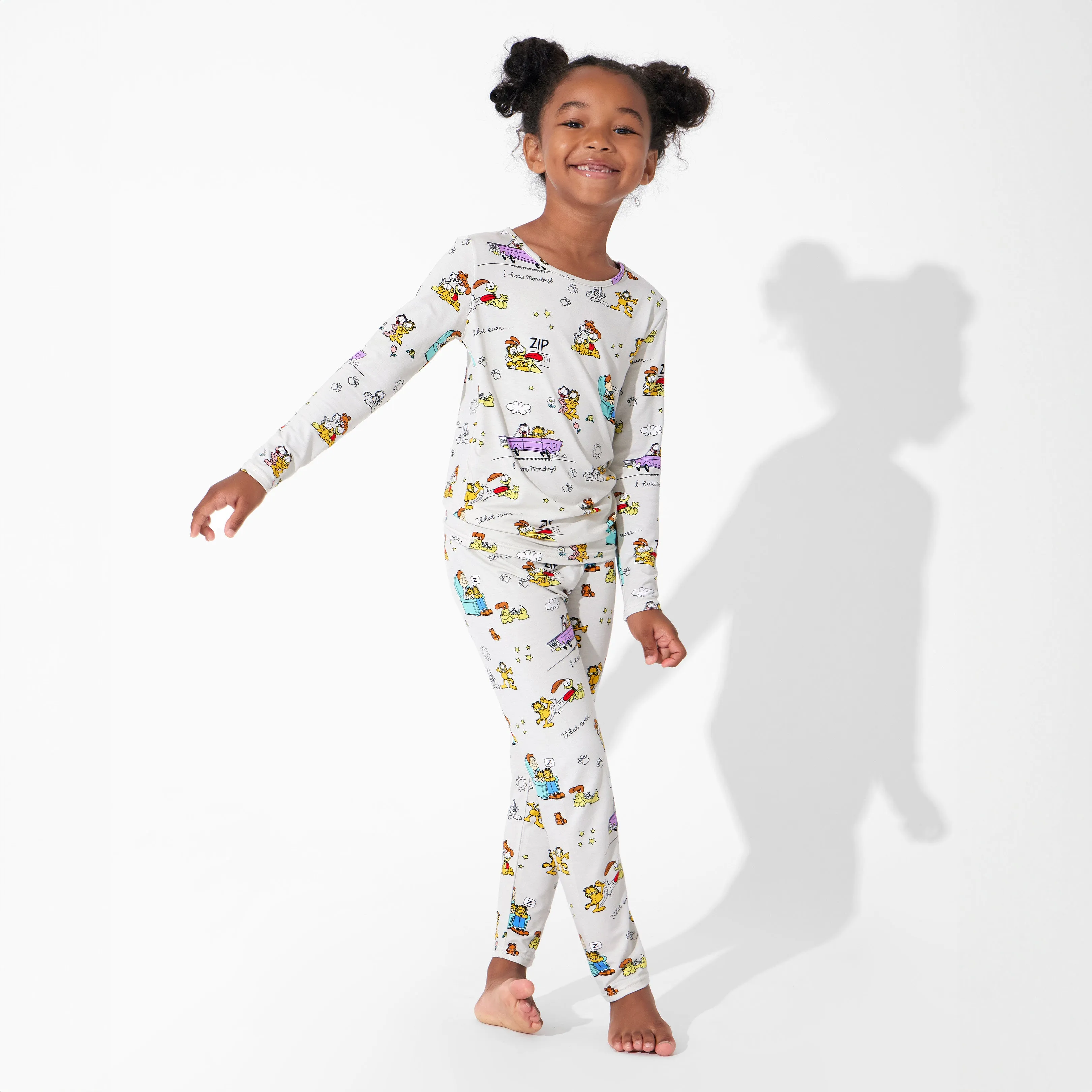 Garfield & Friends Bamboo Kids Pajamas