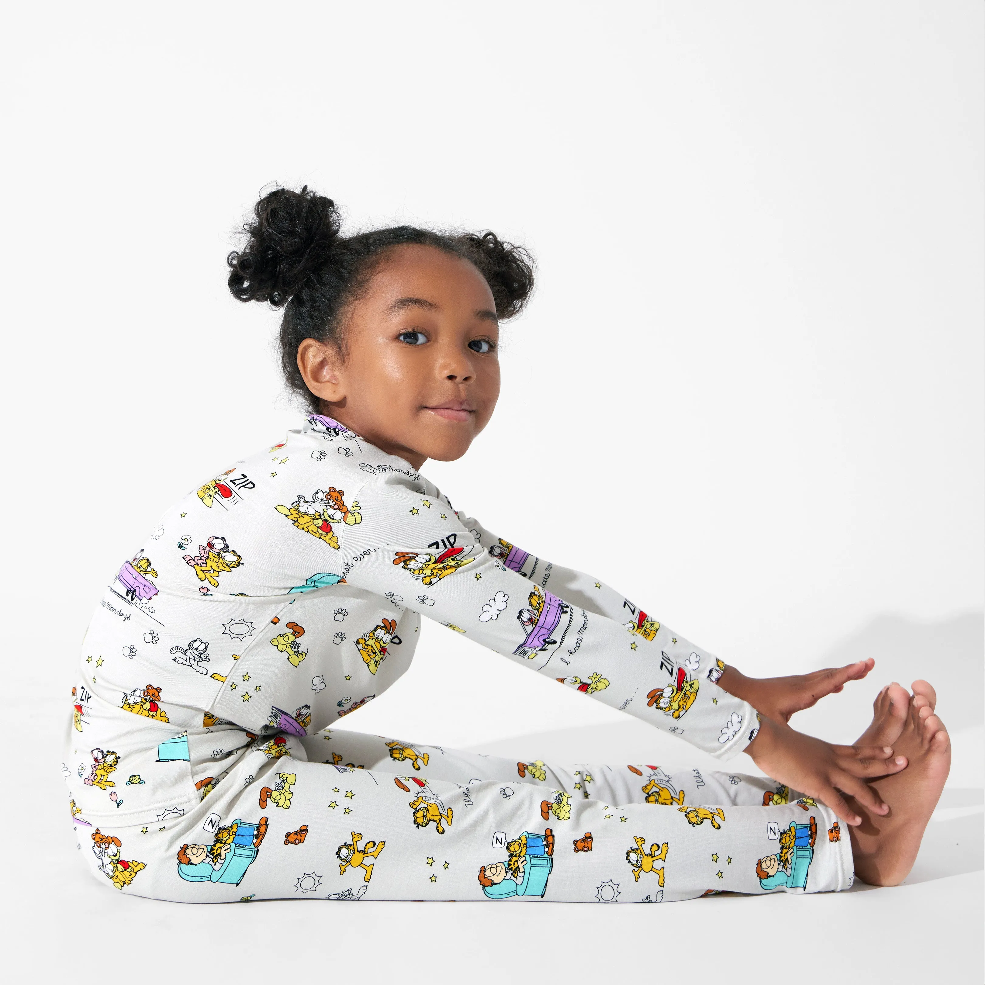 Garfield & Friends Bamboo Kids Pajamas