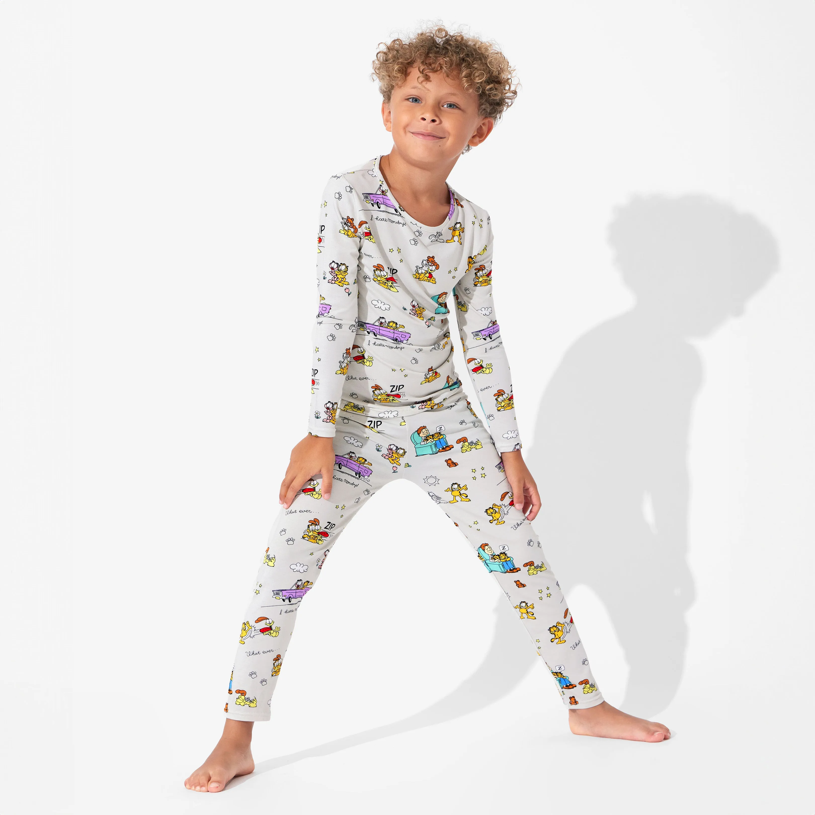 Garfield & Friends Bamboo Kids Pajamas