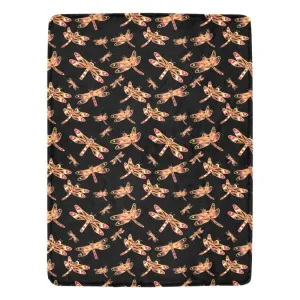Gathering Yellow Black Ultra-Soft Micro Fleece Blanket 60"x80"