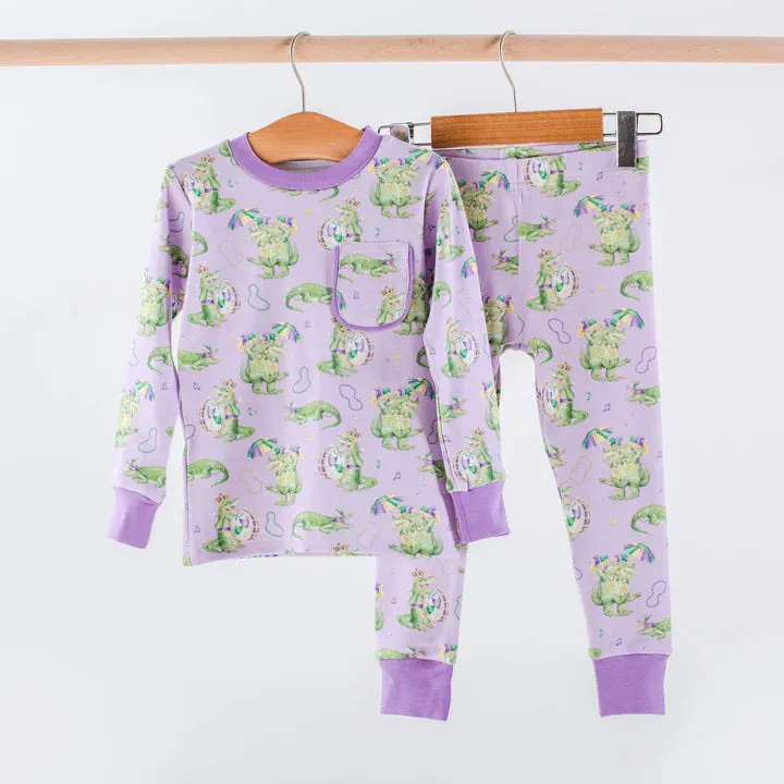 Gator Gras Organic Cotton Pajama Set