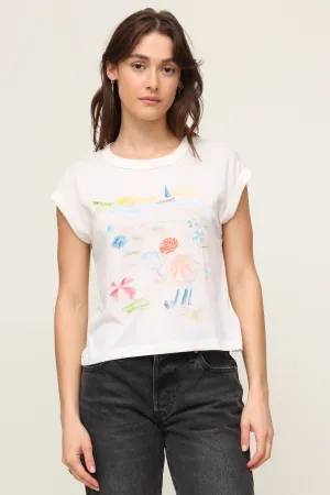 NonRestrictiveSilhouette Sporty Top St Tropez Tee
