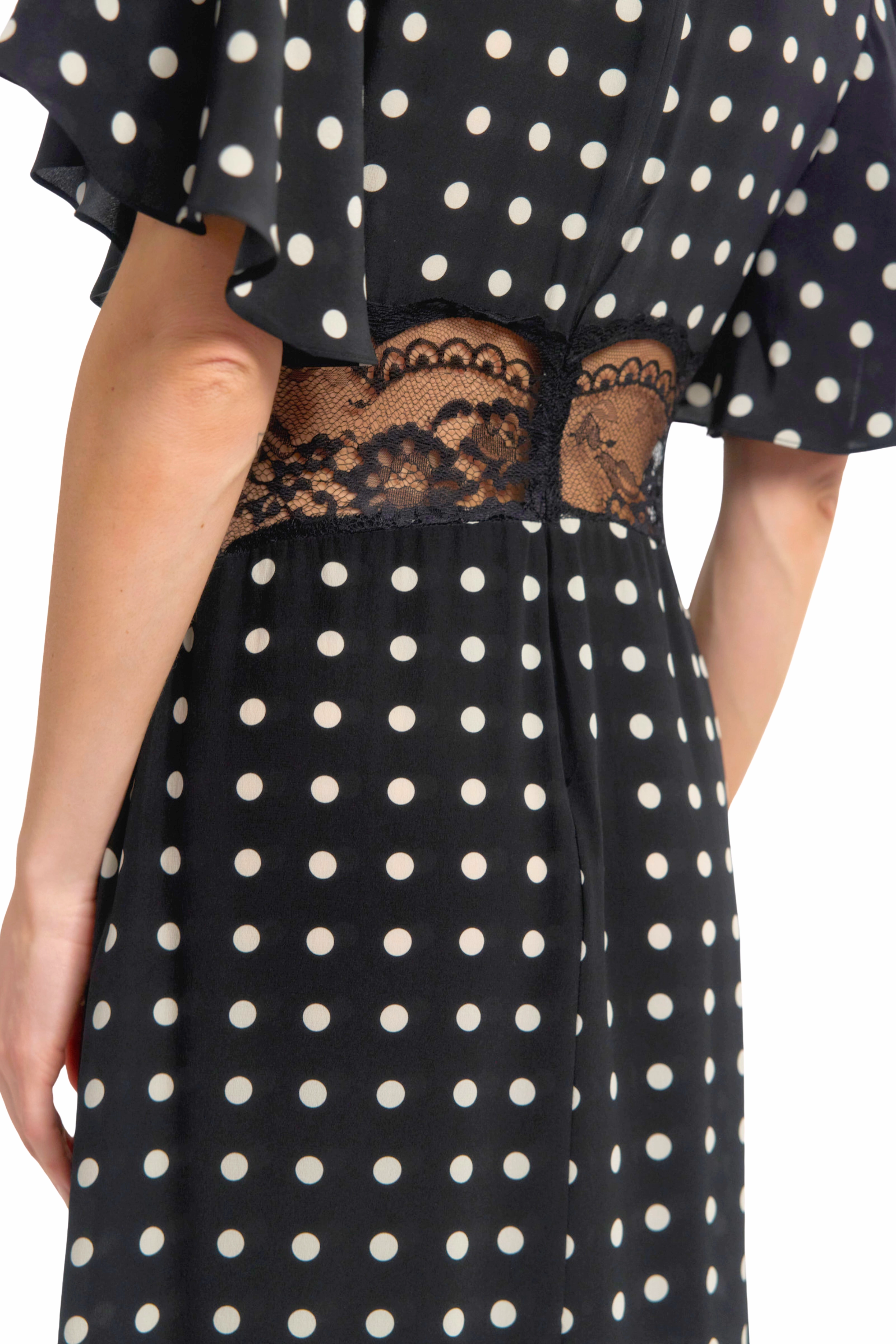 Spring Flow Gia Dress with Lace