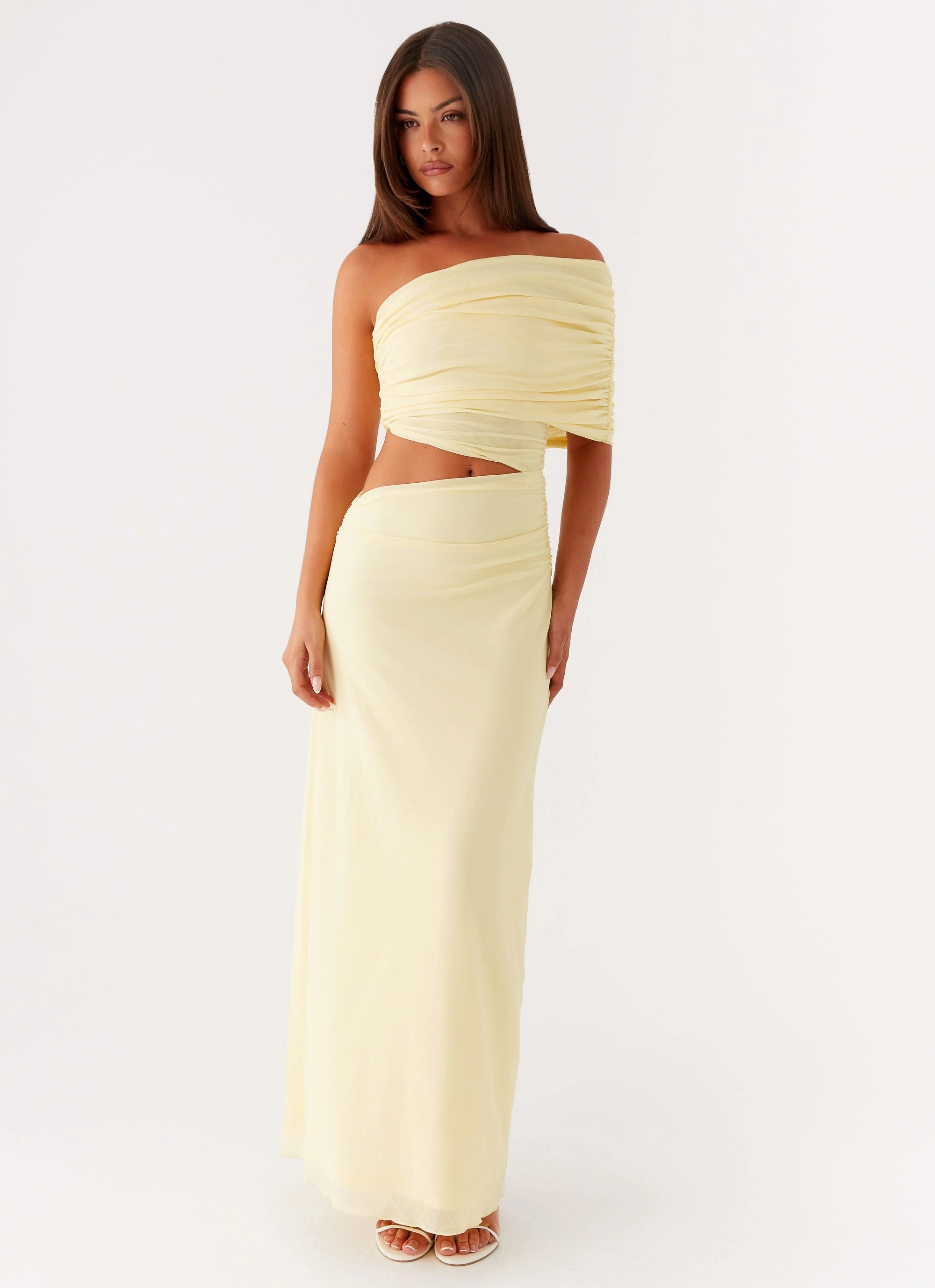 Delicate Details Gillian Maxi Dress - Yellow