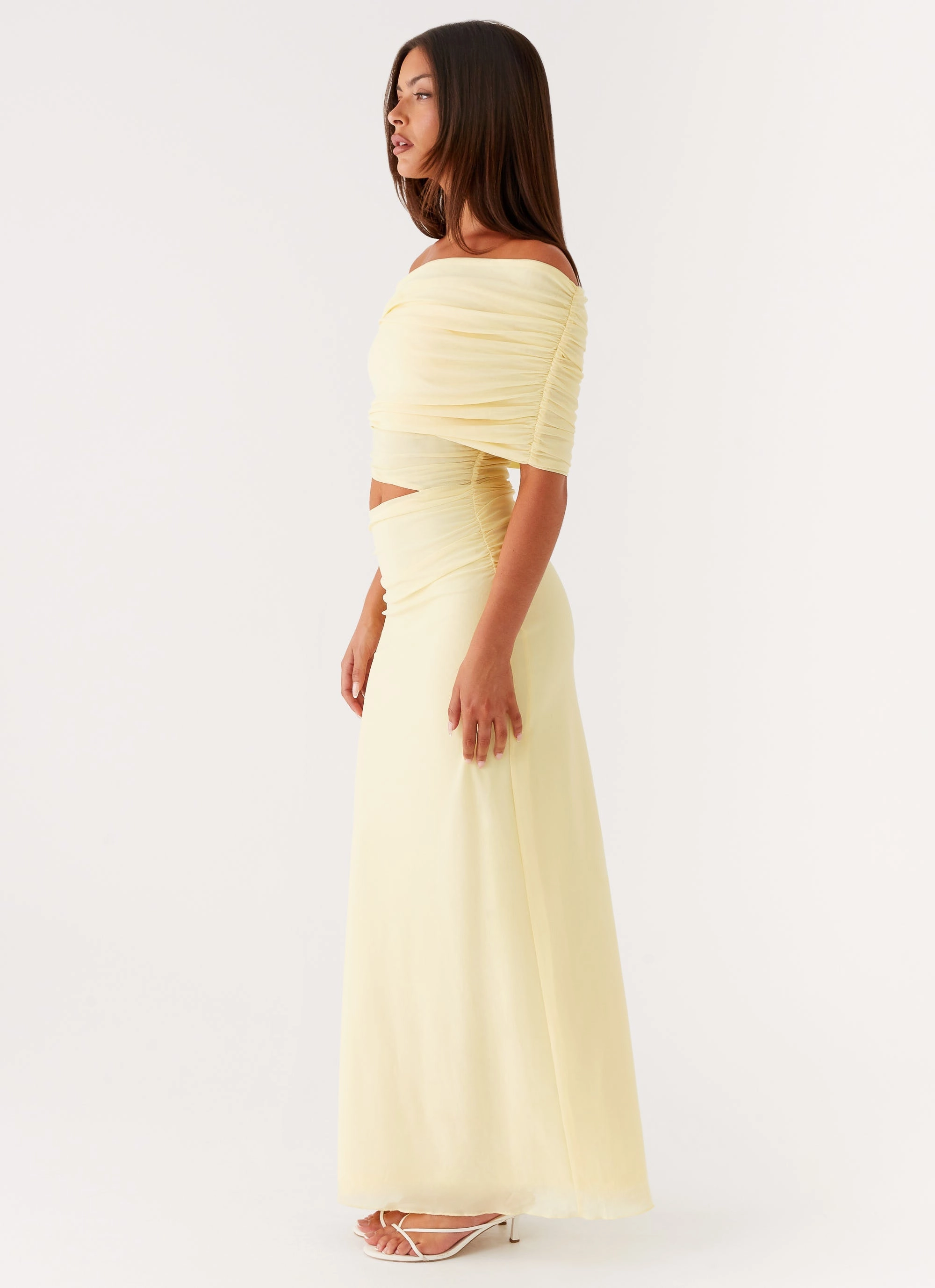 Gillian Maxi Dress - Yellow flattering appearance
