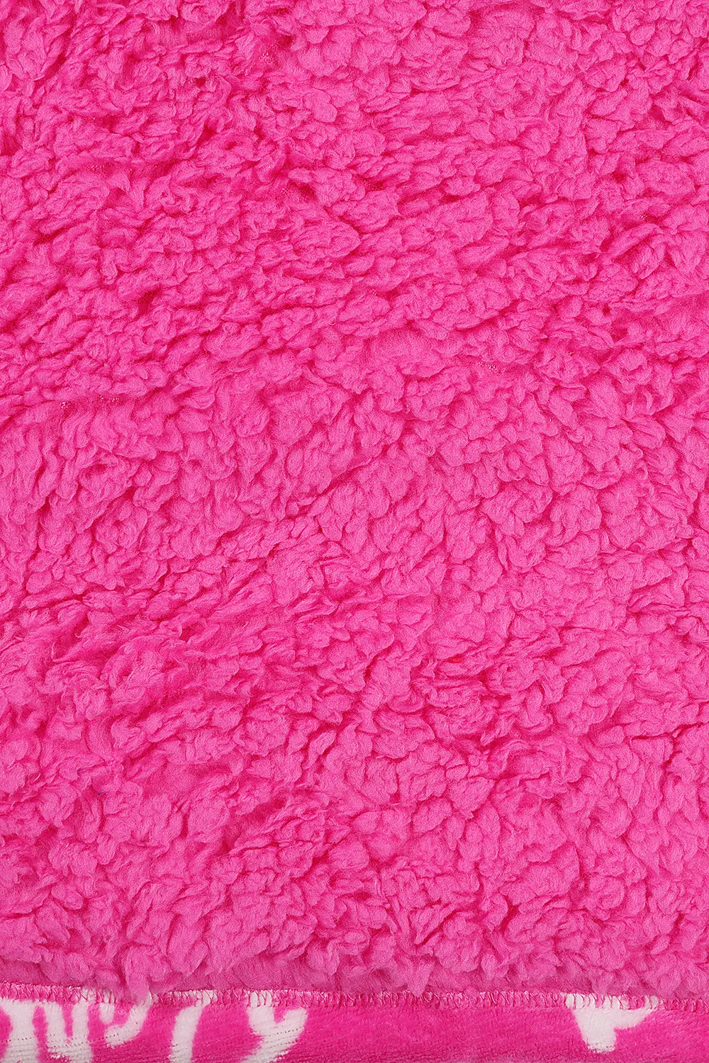 Girls Barbie Pink Oversized Fleece Lined Hoodie Kids