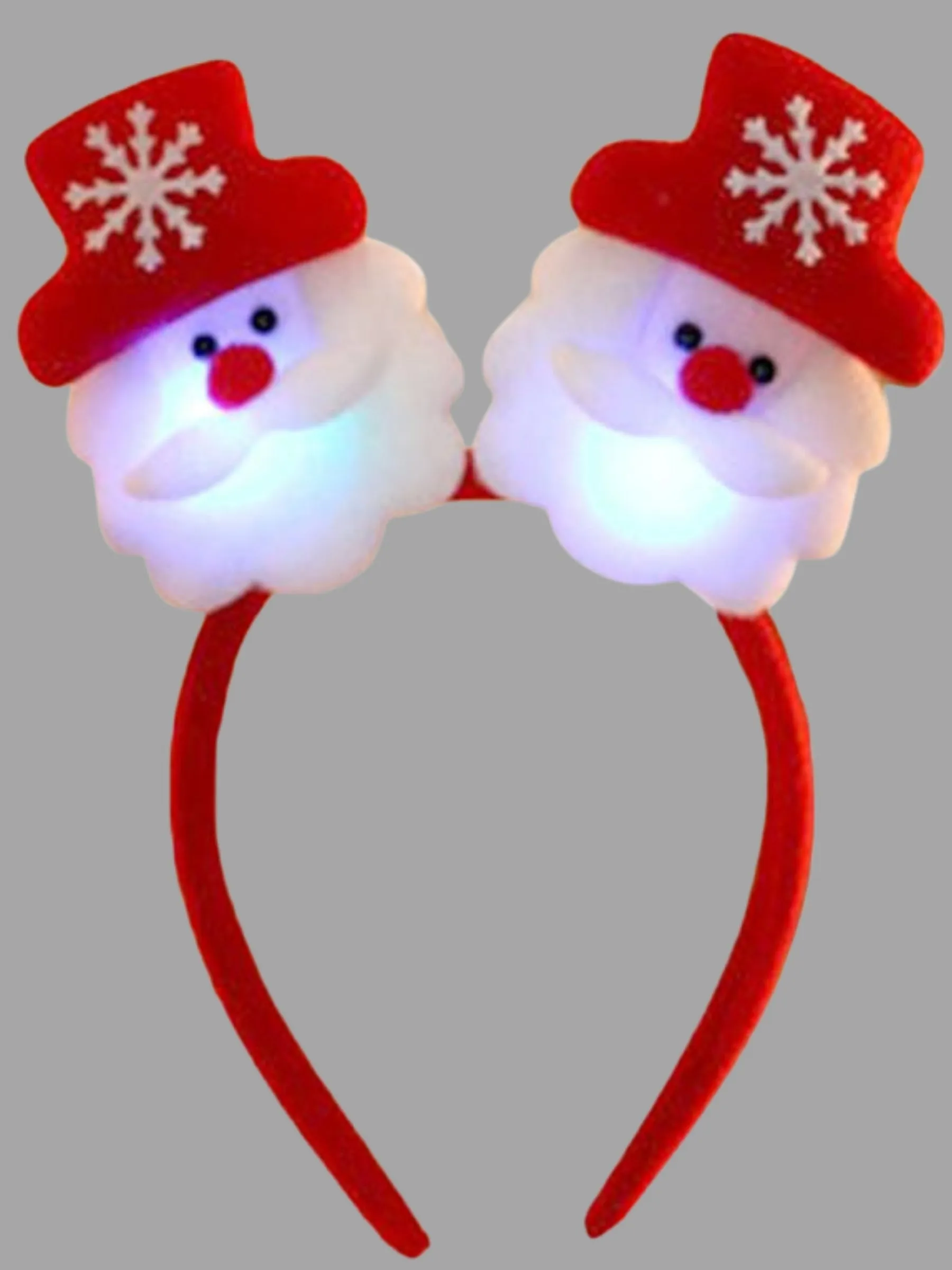 Girls Twinkle All The Way Holiday Themed Light Up Headband