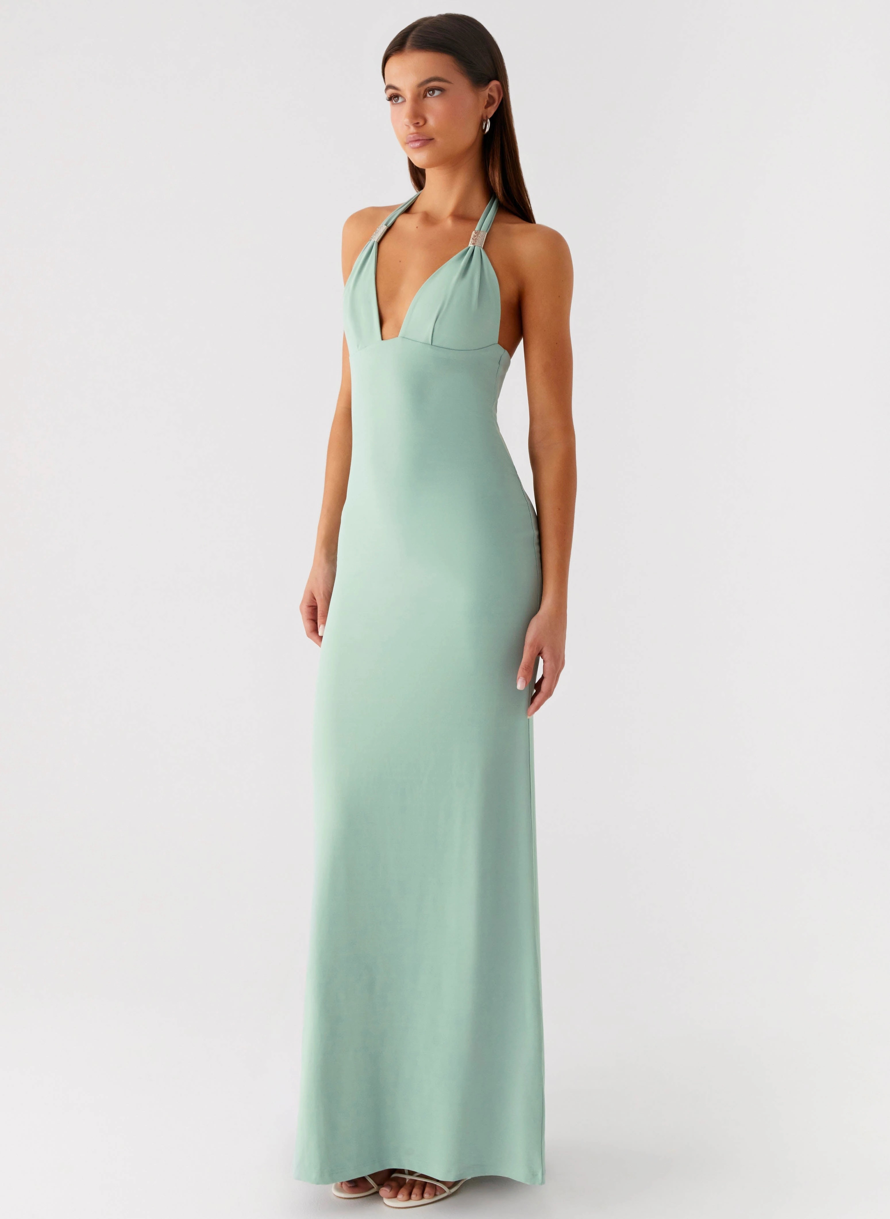 Active Moments Fern Valley Maxi Dress - Sage