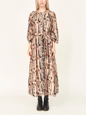 Mirth Somerset Dress Labyrinth Glam Feel Premium Material