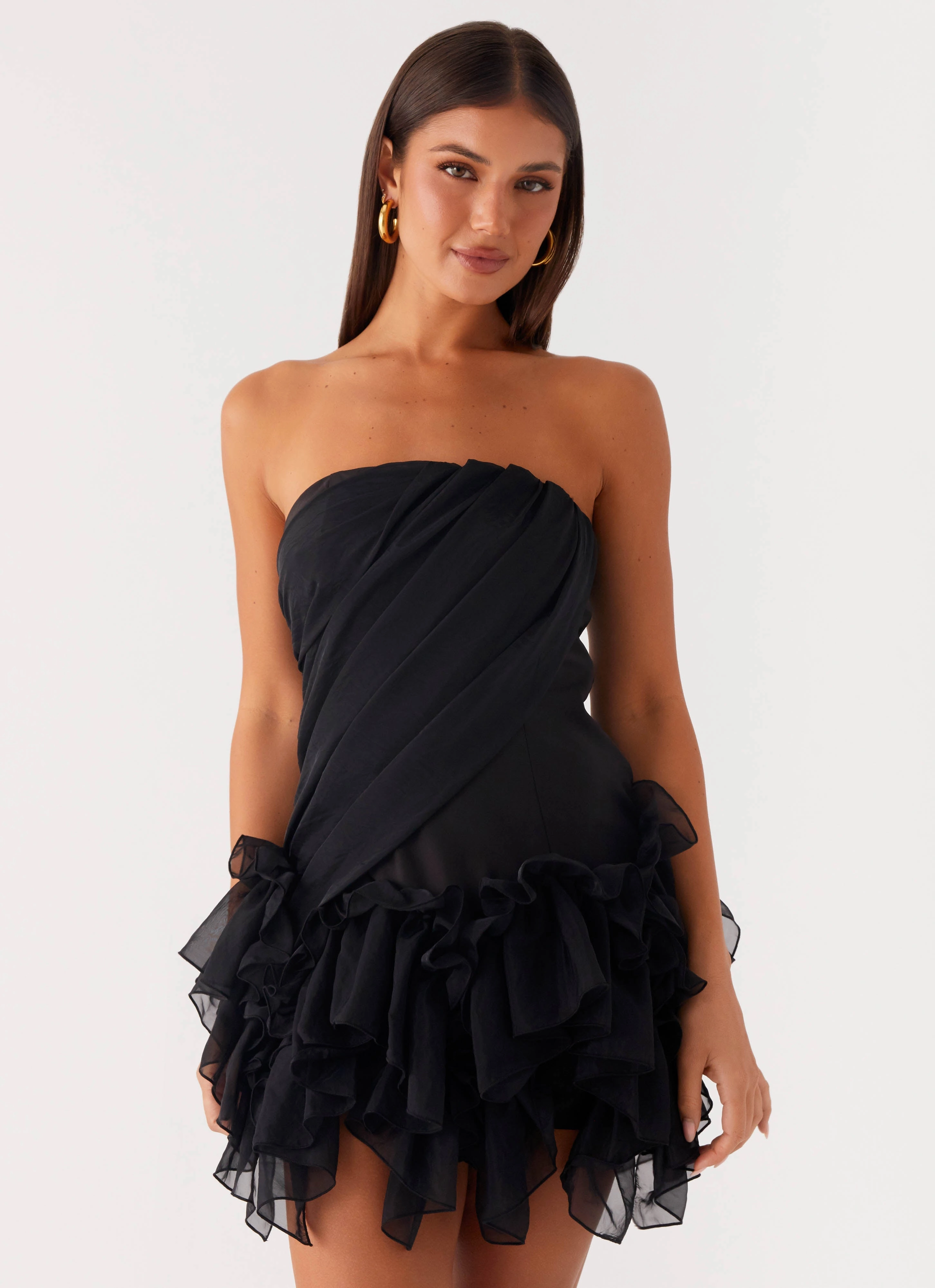Arabian Nights Mini Dress - Black Gender Free