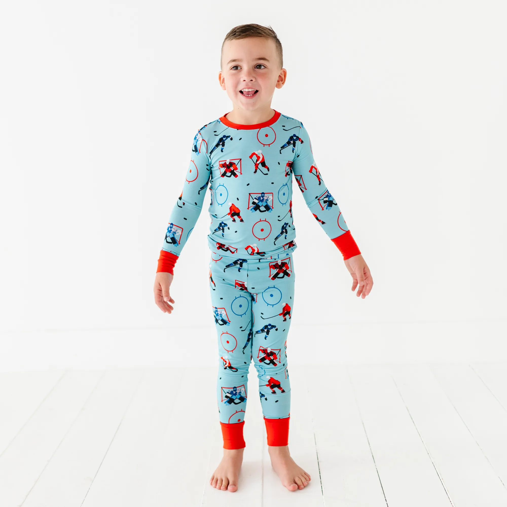 Go The Puck To Bed Kids Pajamas