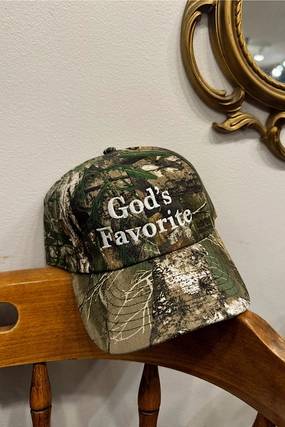 Low Profile Fasteners anniversary event God's Favorite Camo Hat