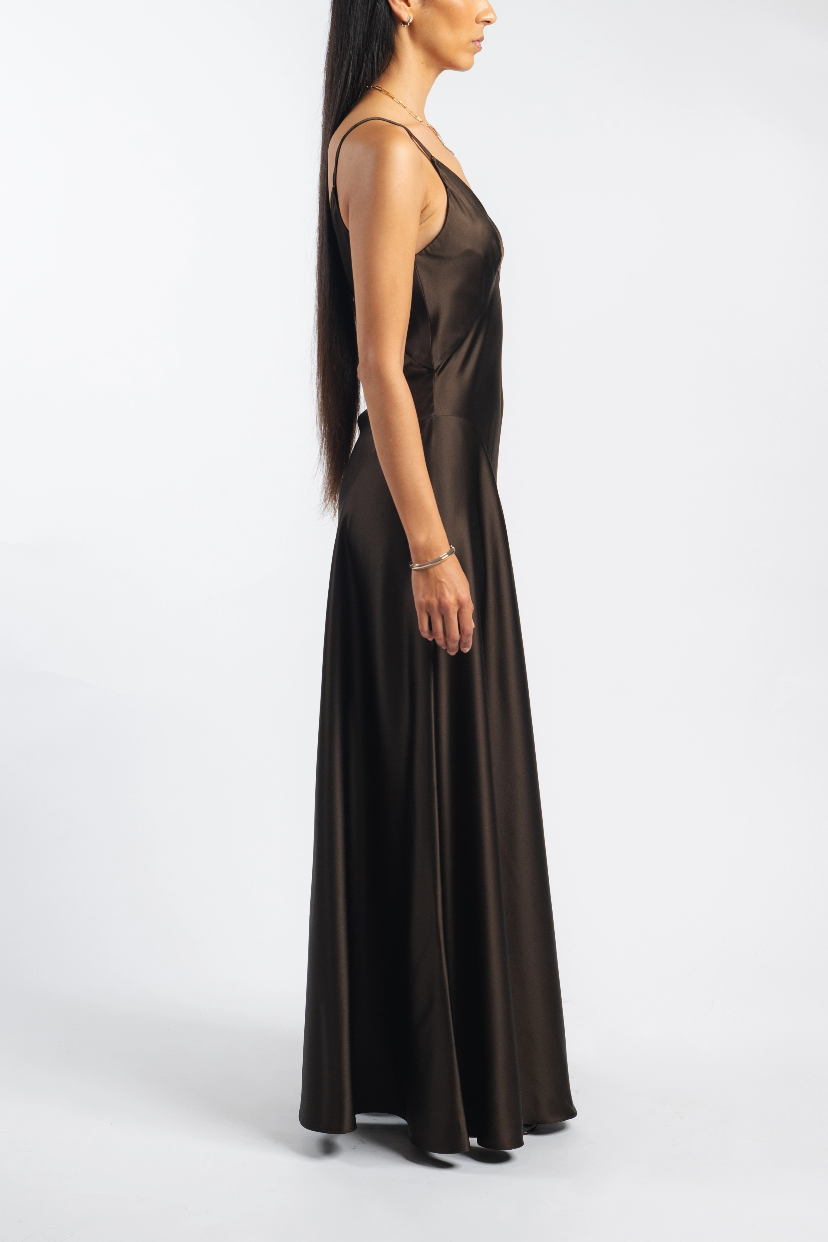 Noble Aura Timeless Appeal Grace Slip in Brown