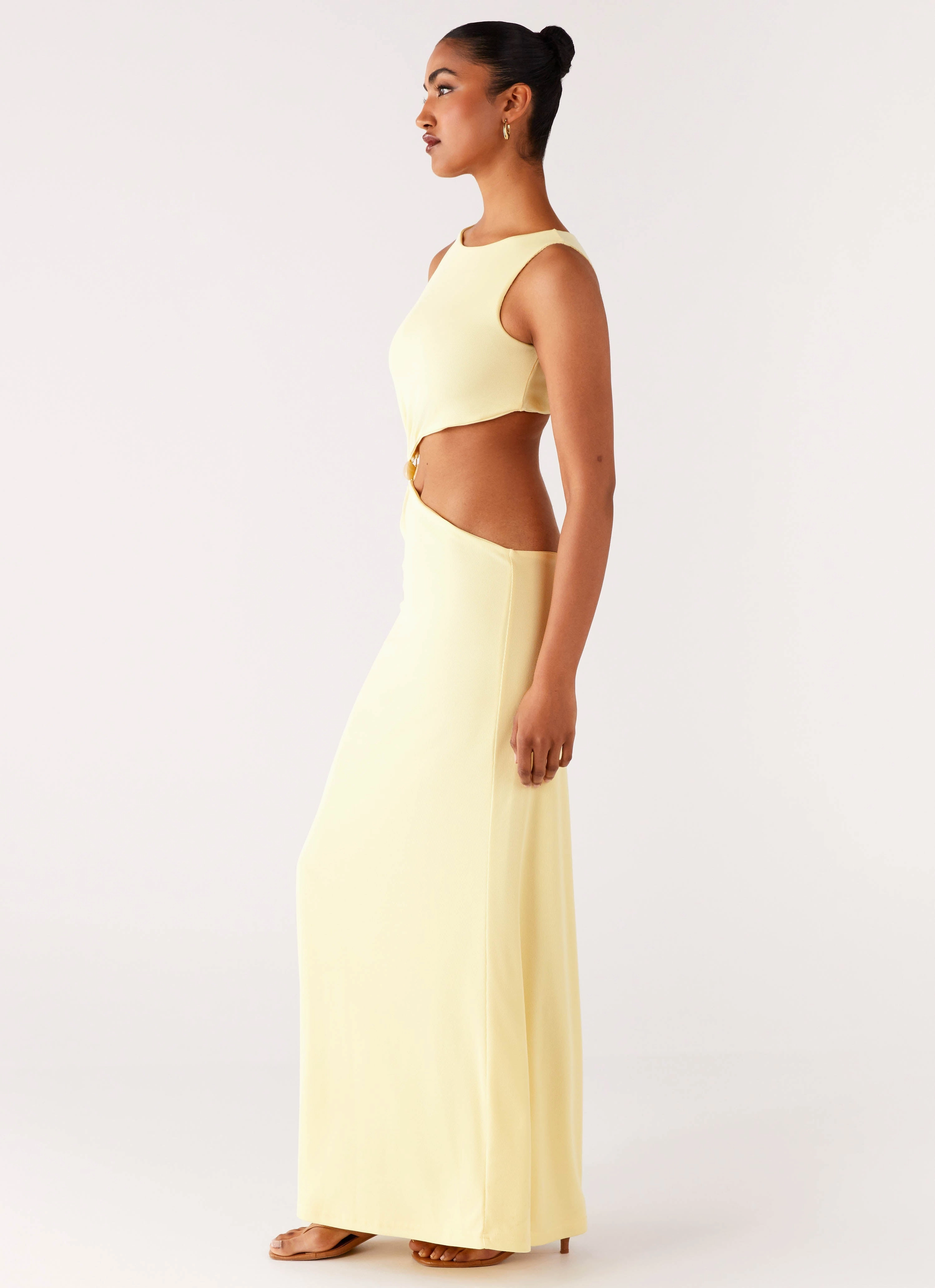 Aruba Hardware Maxi Dress - Yellow Chill Design