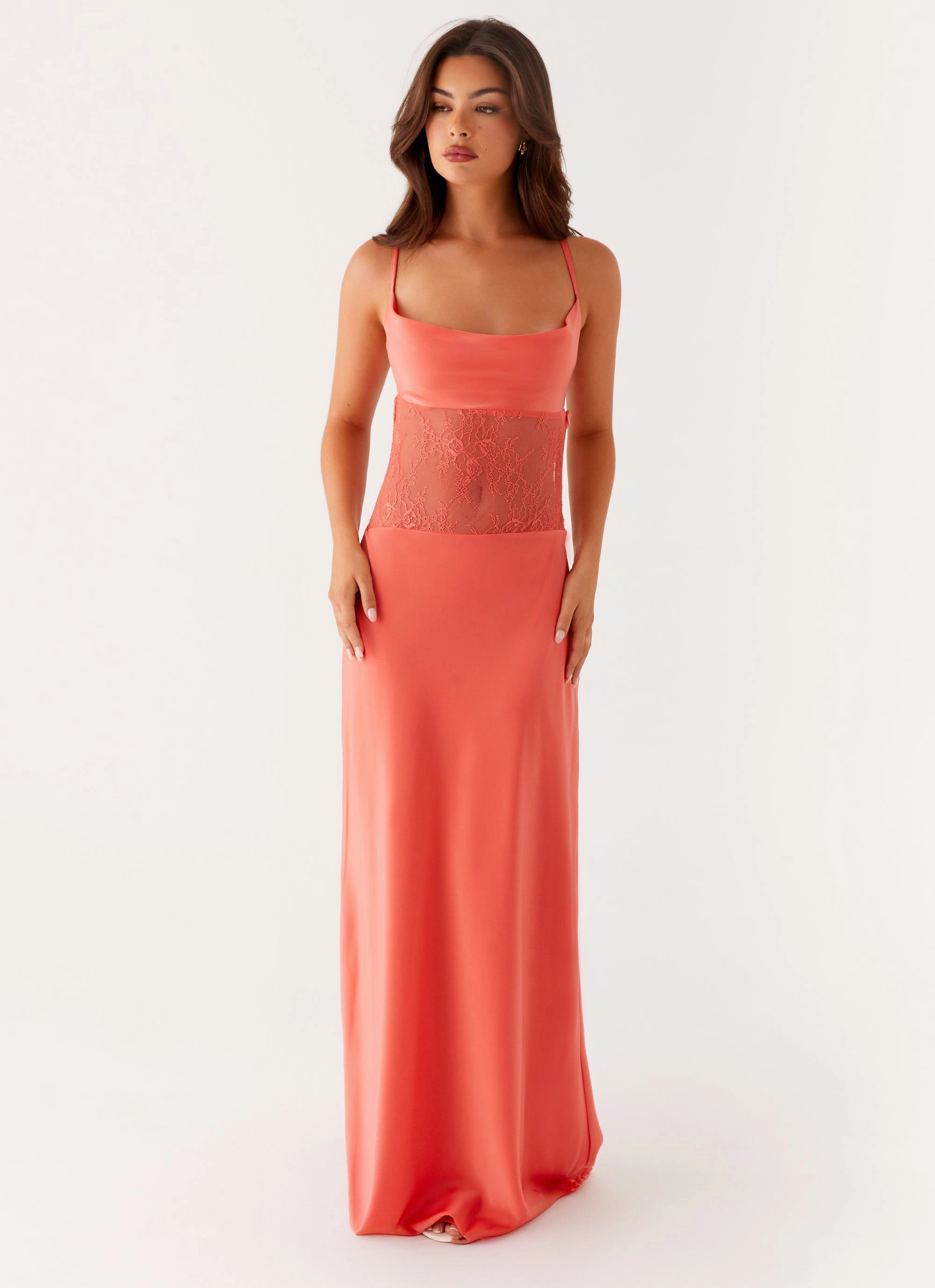 Timeless Touch Shae Maxi Dress - Tangerine