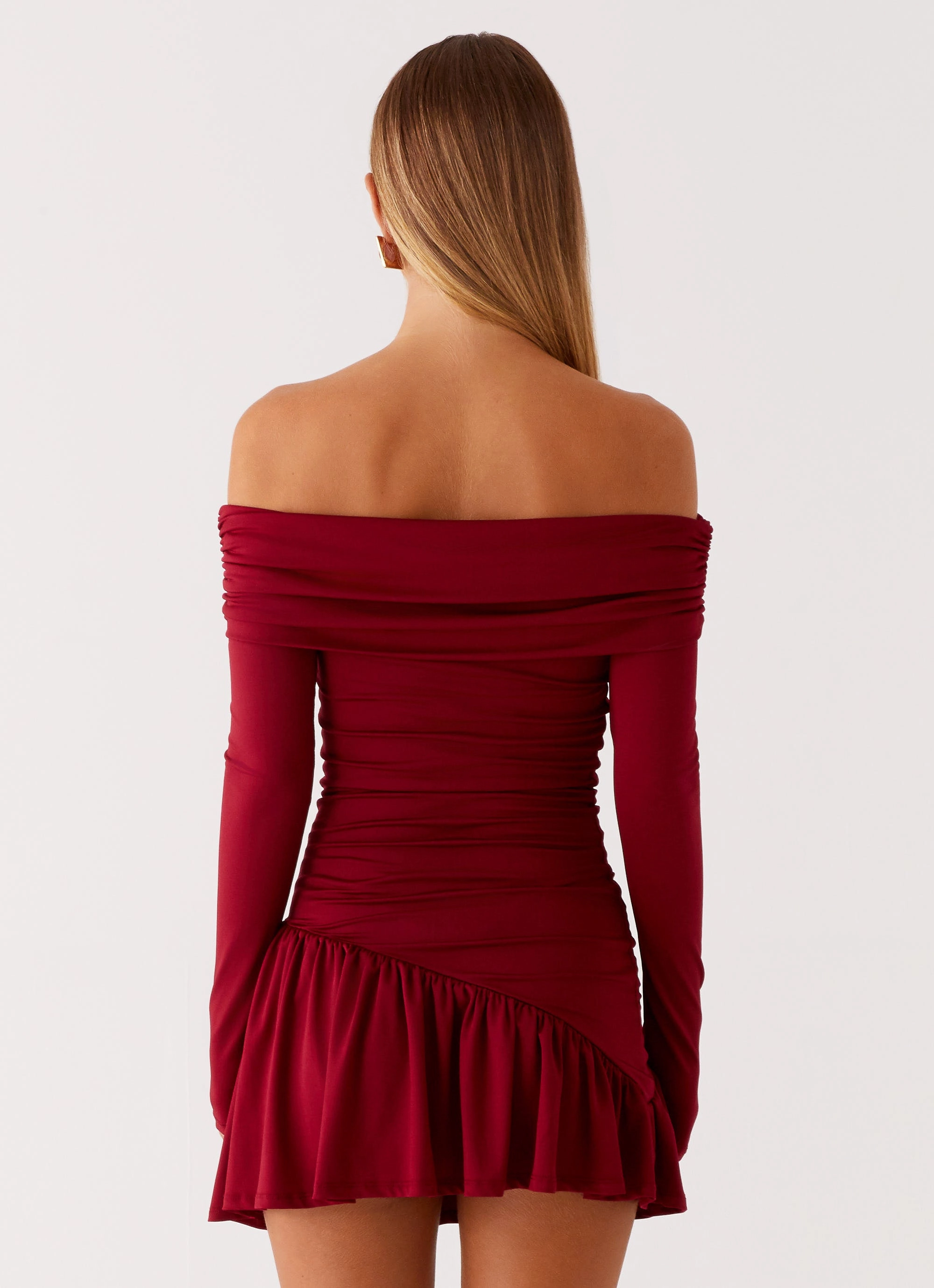 Mix Culture Grazia Mini Dress - Red